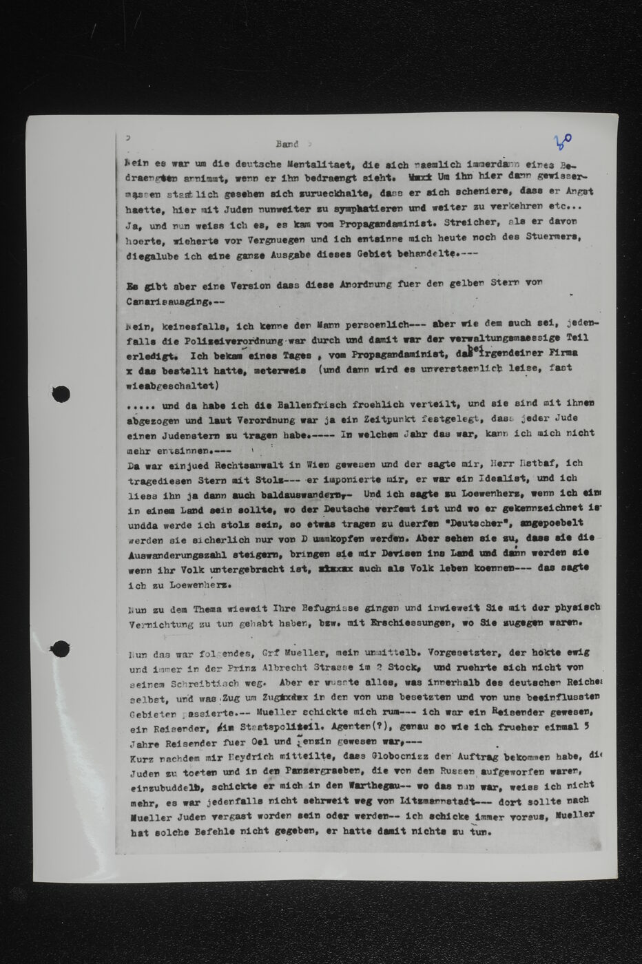 Scan 00031 of the Sassen transcript, O.65 file 85.
