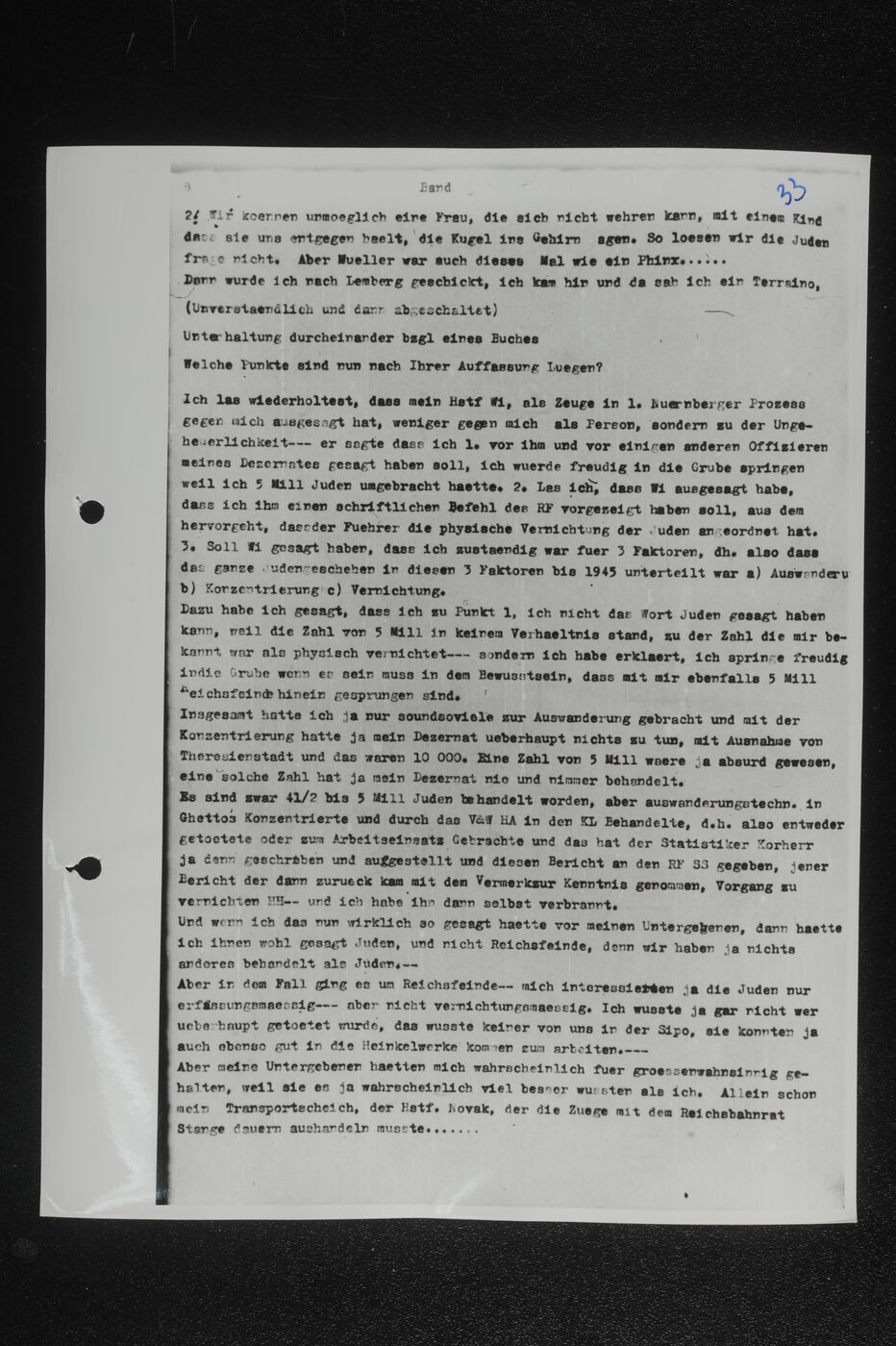 Scan 00034 of the Sassen transcript, O.65 file 85.