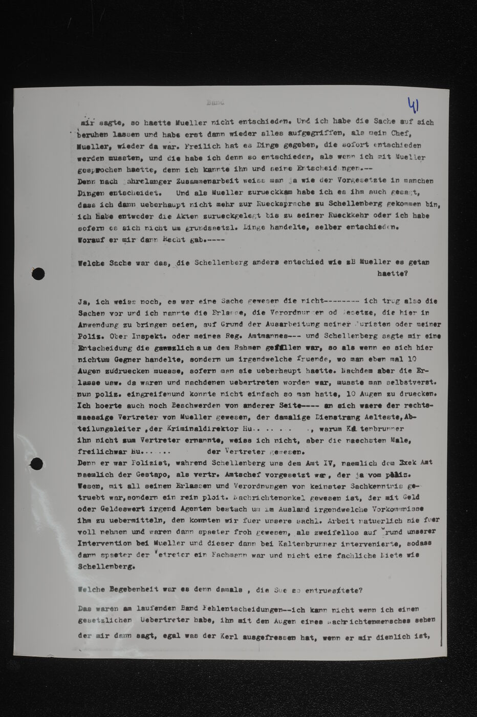 Scan 00042 of the Sassen transcript, O.65 file 85.