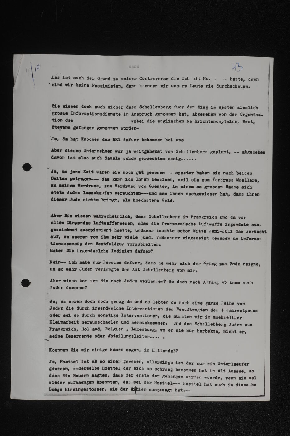 Scan 00044 of the Sassen transcript, O.65 file 85.
