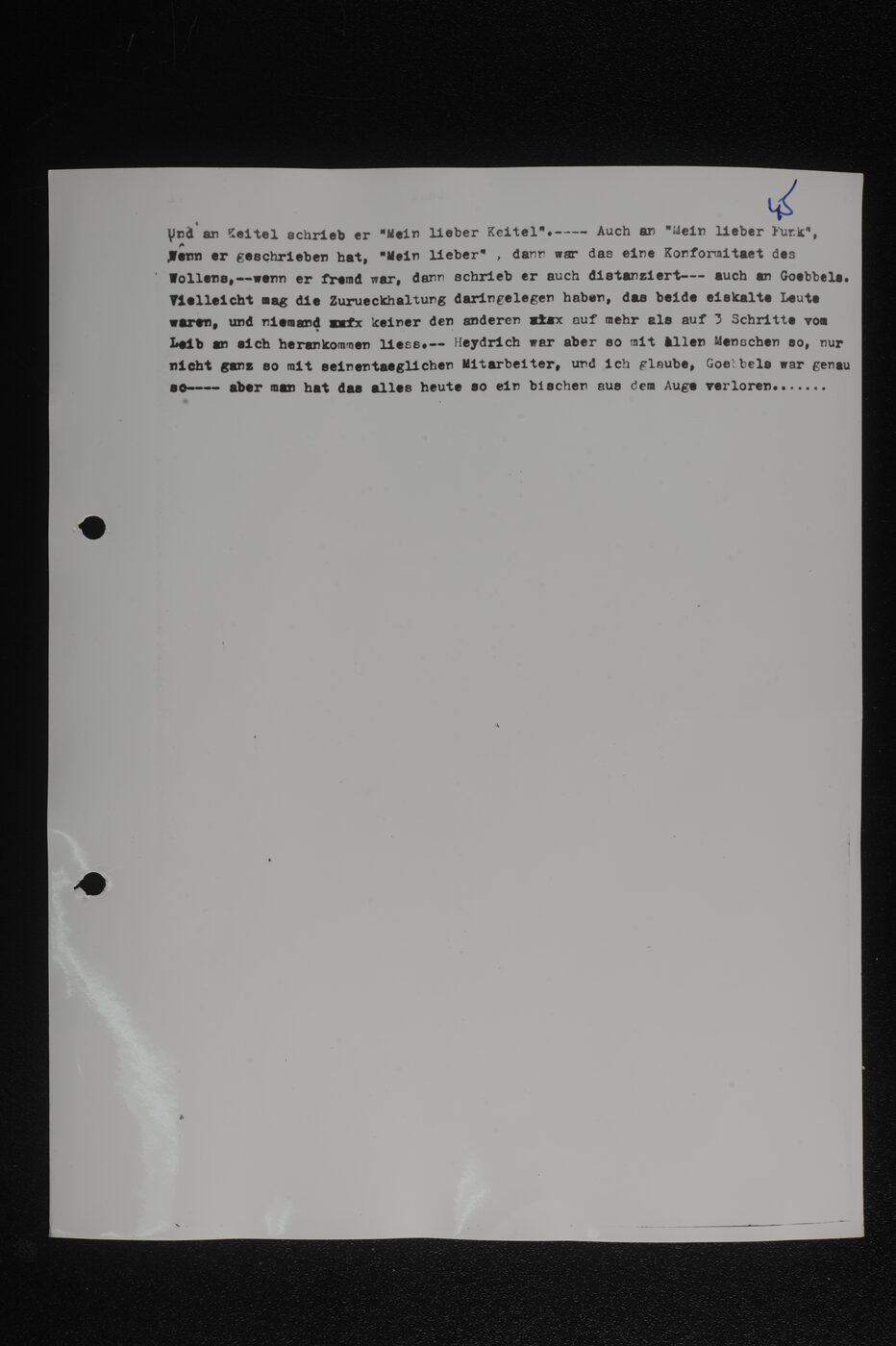 Scan 00046 of the Sassen transcript, O.65 file 85.