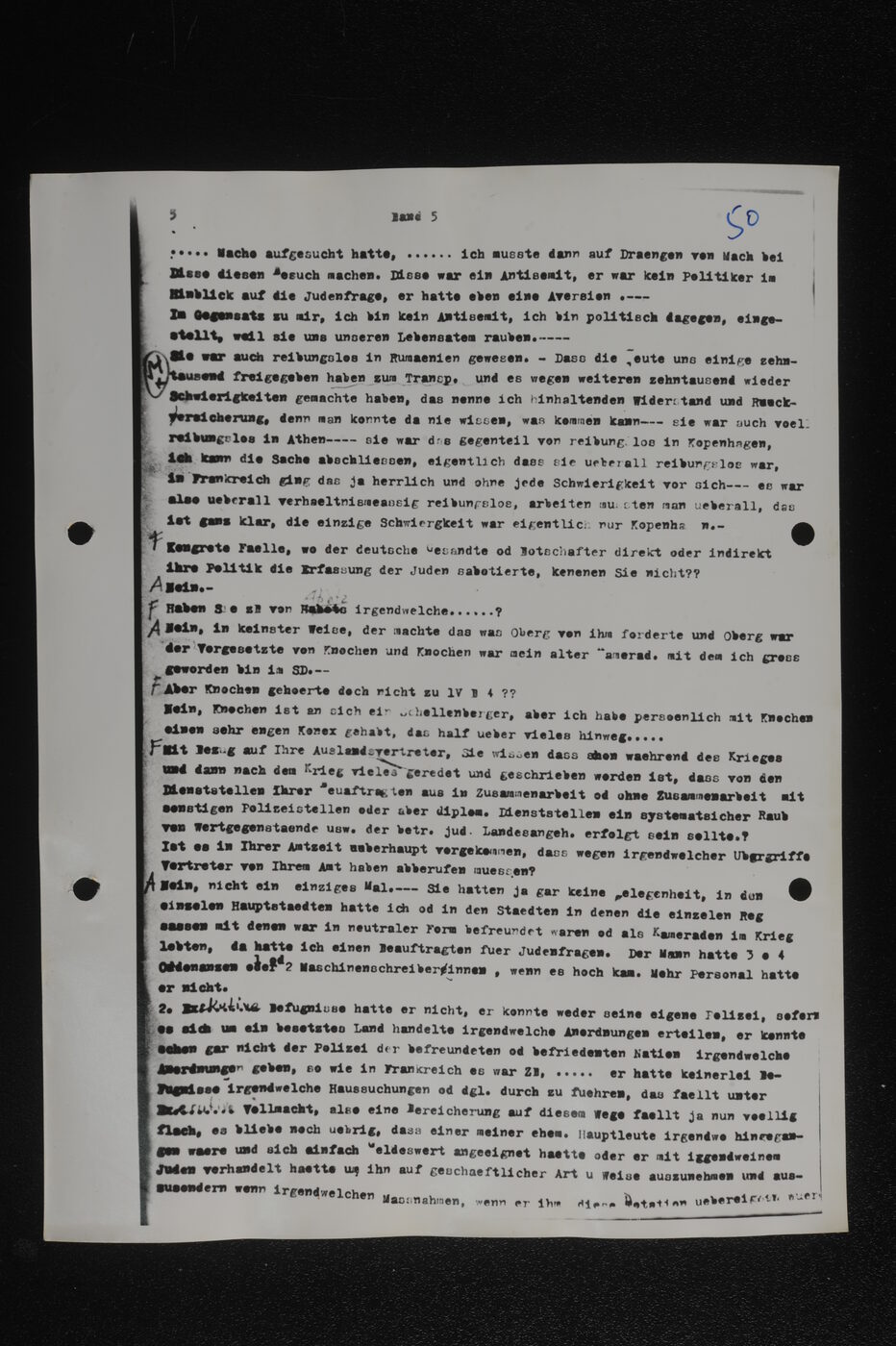 Scan 00051 of the Sassen transcript, O.65 file 85.