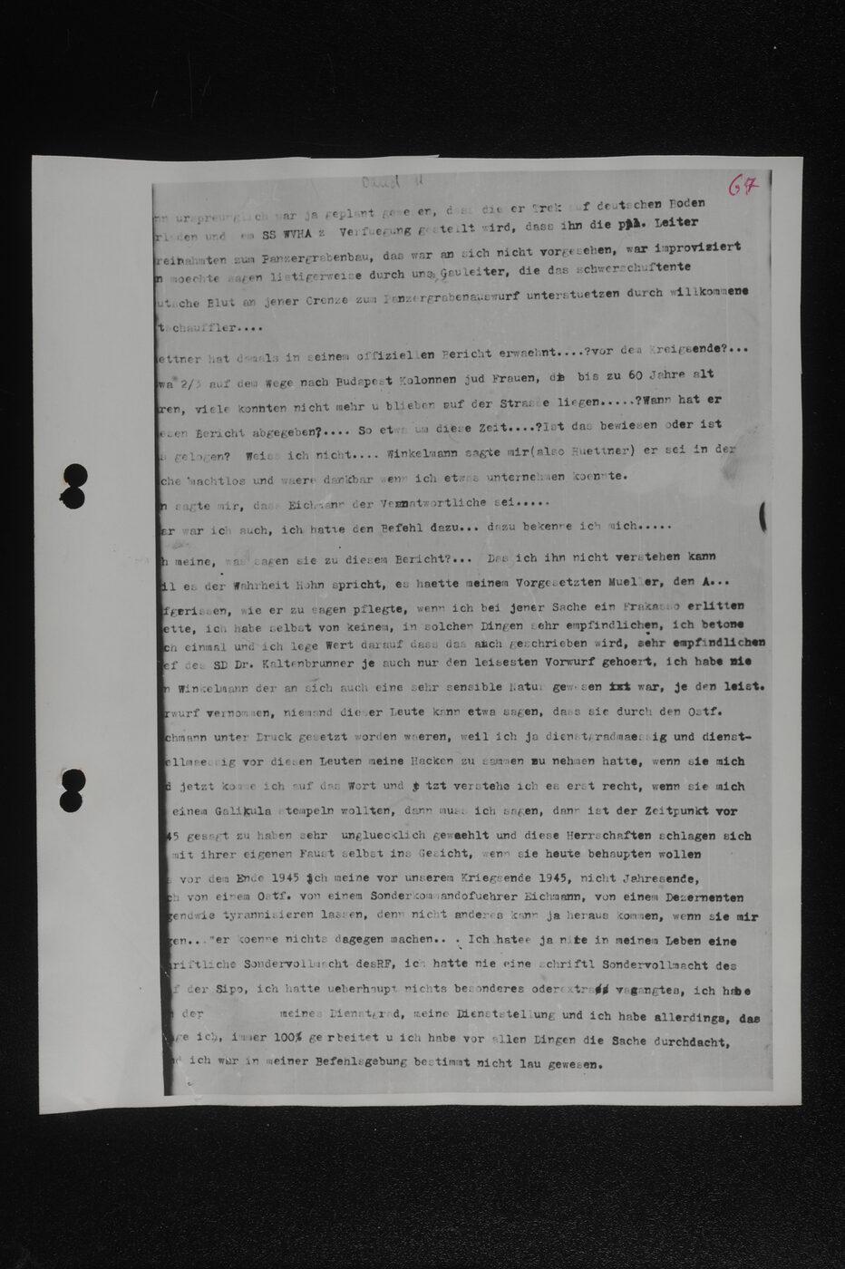 Scan 00068 of the Sassen transcript, O.65 file 85.