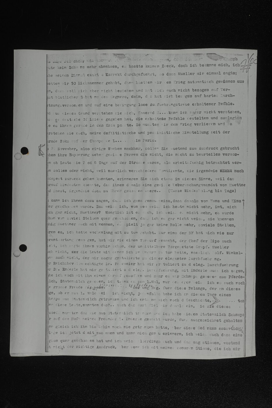 Scan 00069 of the Sassen transcript, O.65 file 85.