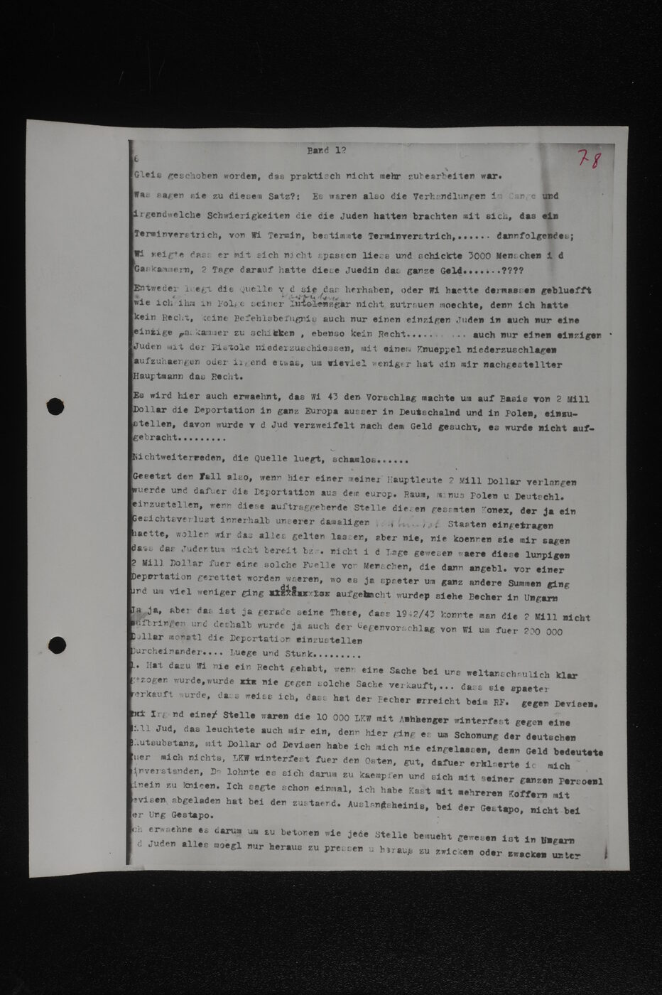 Scan 00079 of the Sassen transcript, O.65 file 85.