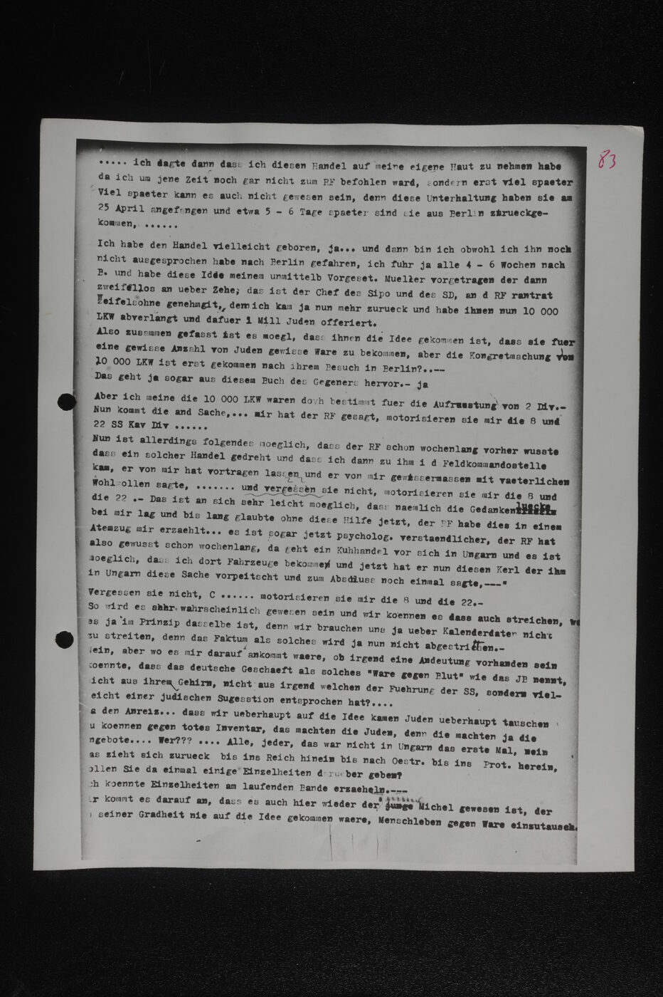 Scan 00084 of the Sassen transcript, O.65 file 85.