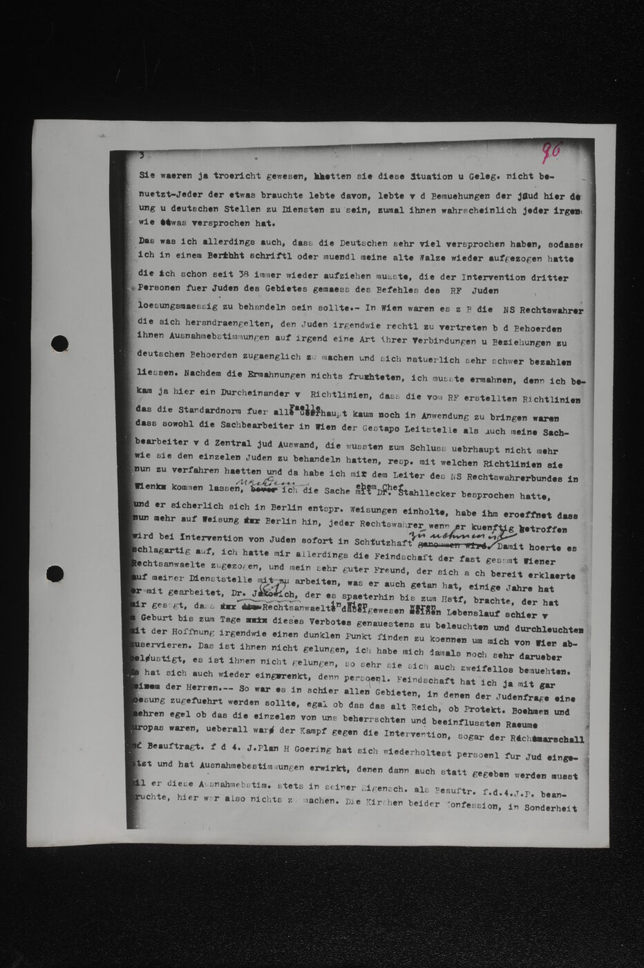 Scan 00097 of the Sassen transcript, O.65 file 85.