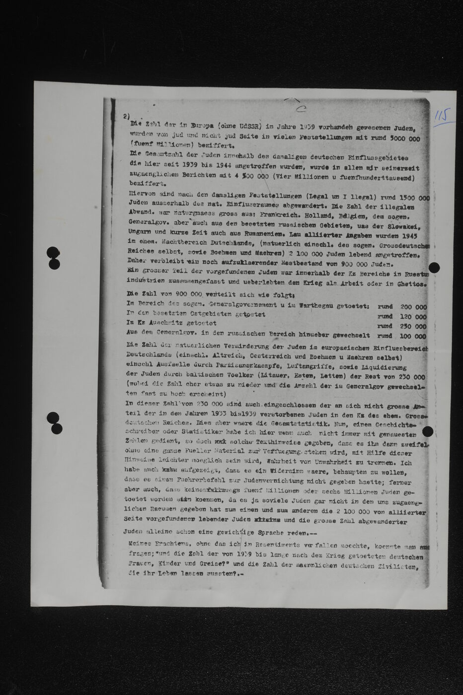 Scan 00115 of the Sassen transcript, O.65 file 85.