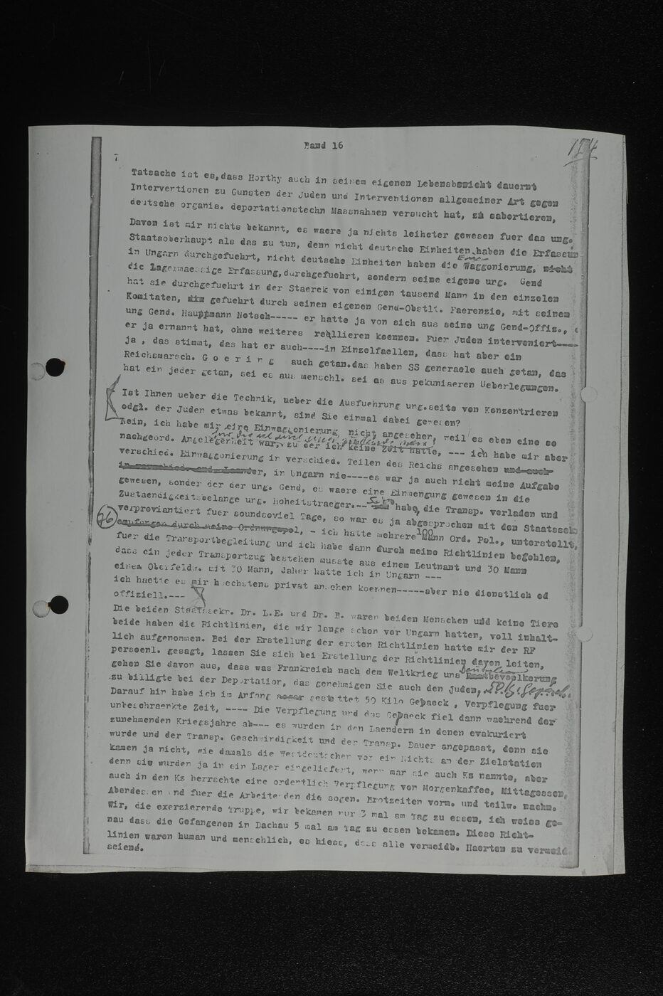 Scan 00124 of the Sassen transcript, O.65 file 85.