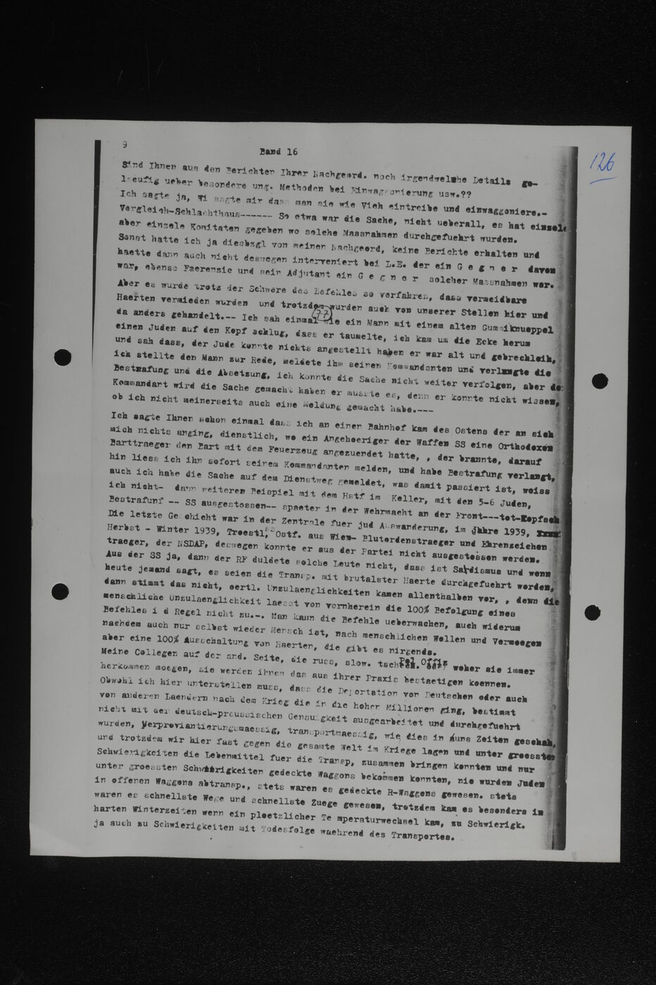 Scan 00126 of the Sassen transcript, O.65 file 85.