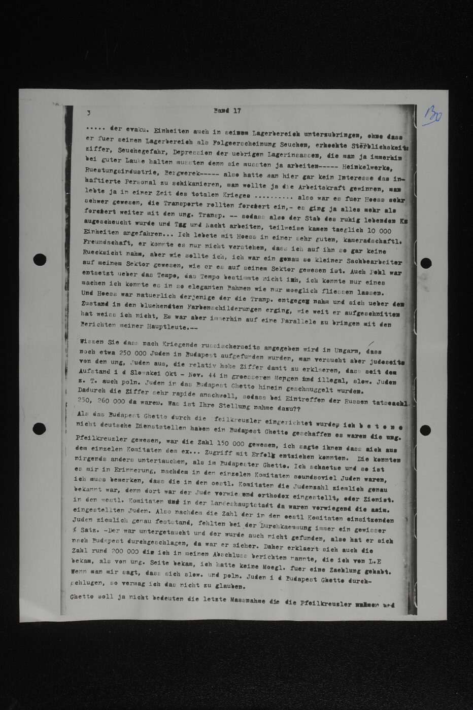 Scan 00130 of the Sassen transcript, O.65 file 85.