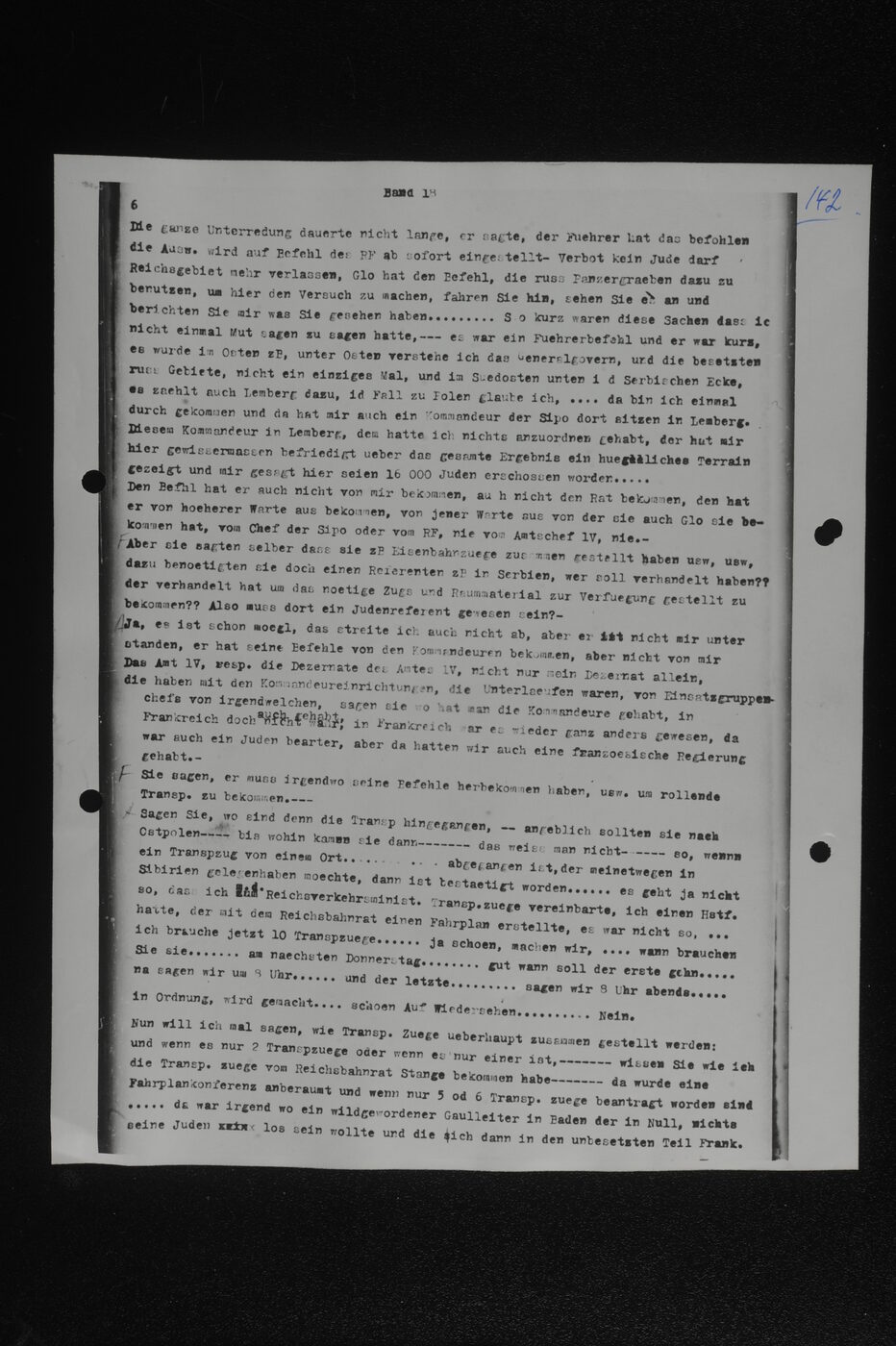 Scan 00142 of the Sassen transcript, O.65 file 85.