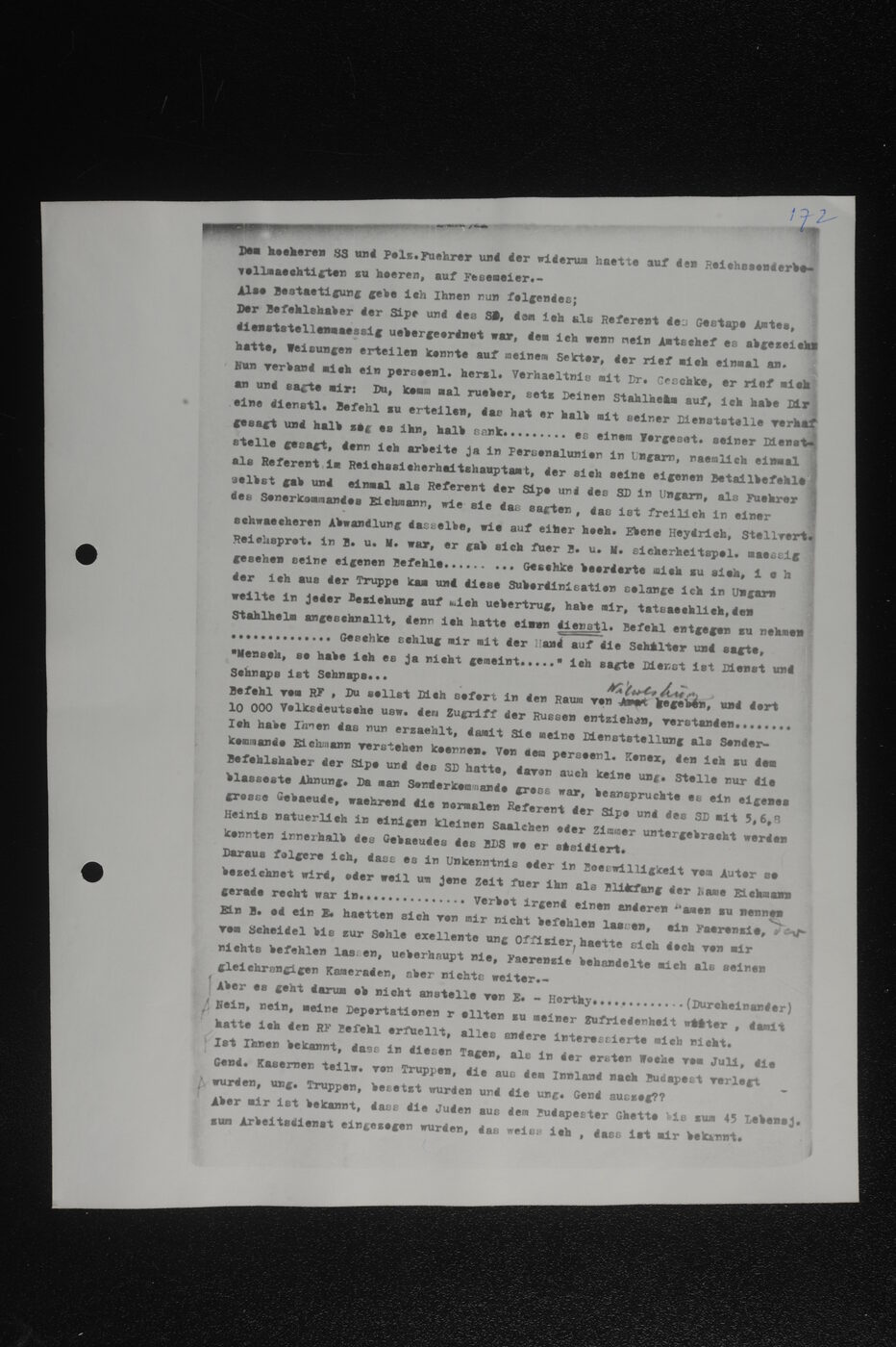 Scan 00025 of the Sassen transcript, O.65 file 86.