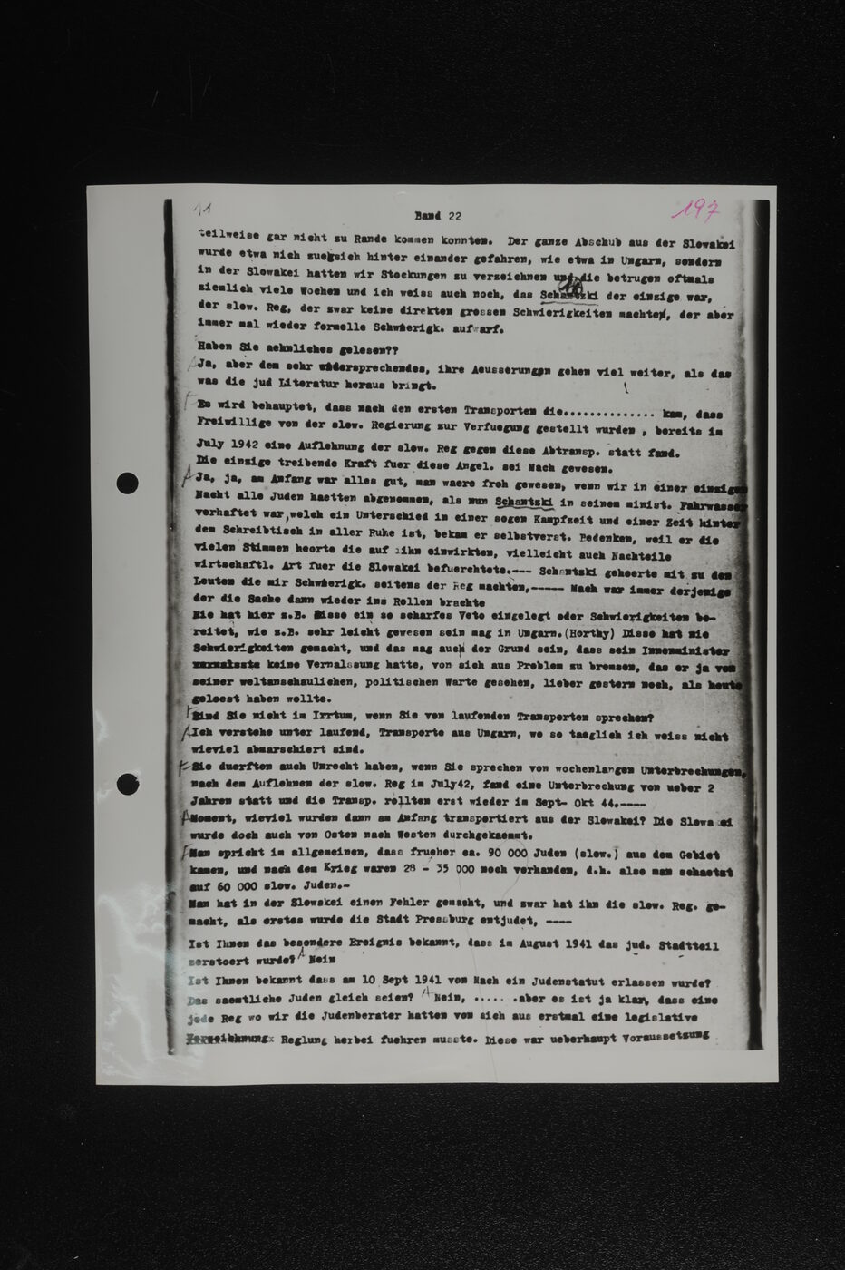 Scan 00050 of the Sassen transcript, O.65 file 86.
