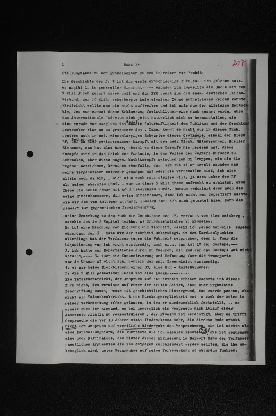 Scan 00060 of the Sassen transcript, O.65 file 86.