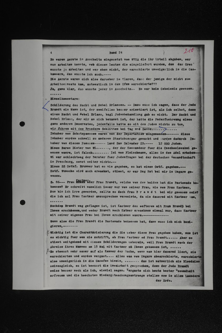 Scan 00063 of the Sassen transcript, O.65 file 86.