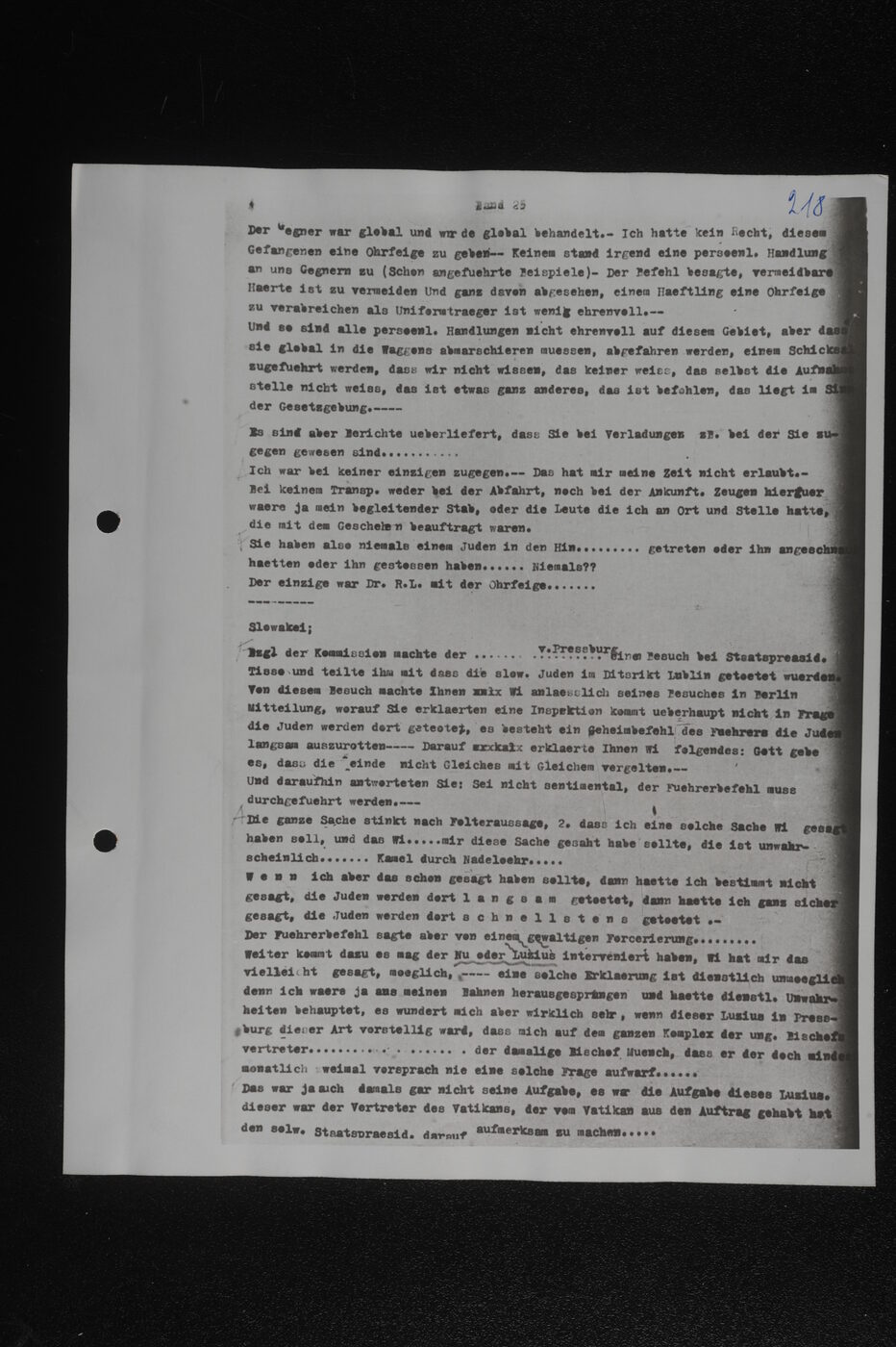 Scan 00071 of the Sassen transcript, O.65 file 86.