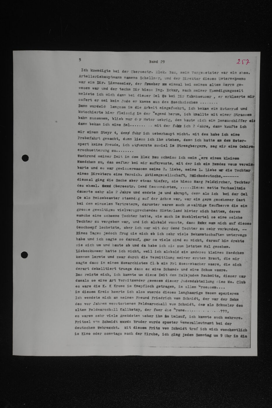 Scan 00109 of the Sassen transcript, O.65 file 86.