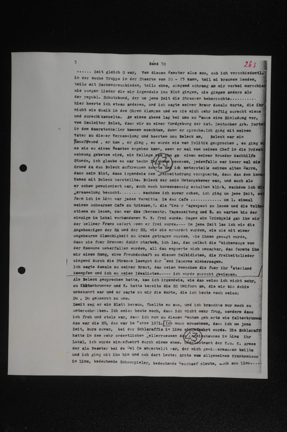 Scan 00115 of the Sassen transcript, O.65 file 86.