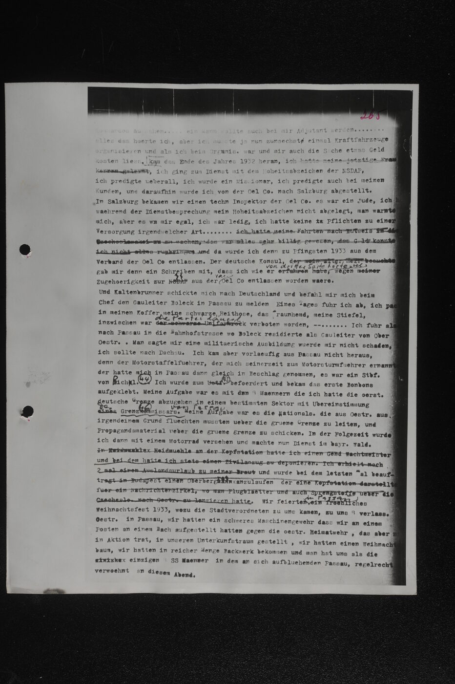 Scan 00117 of the Sassen transcript, O.65 file 86.