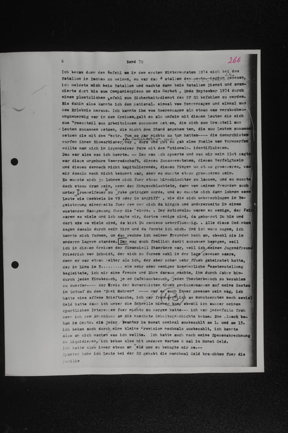 Scan 00118 of the Sassen transcript, O.65 file 86.