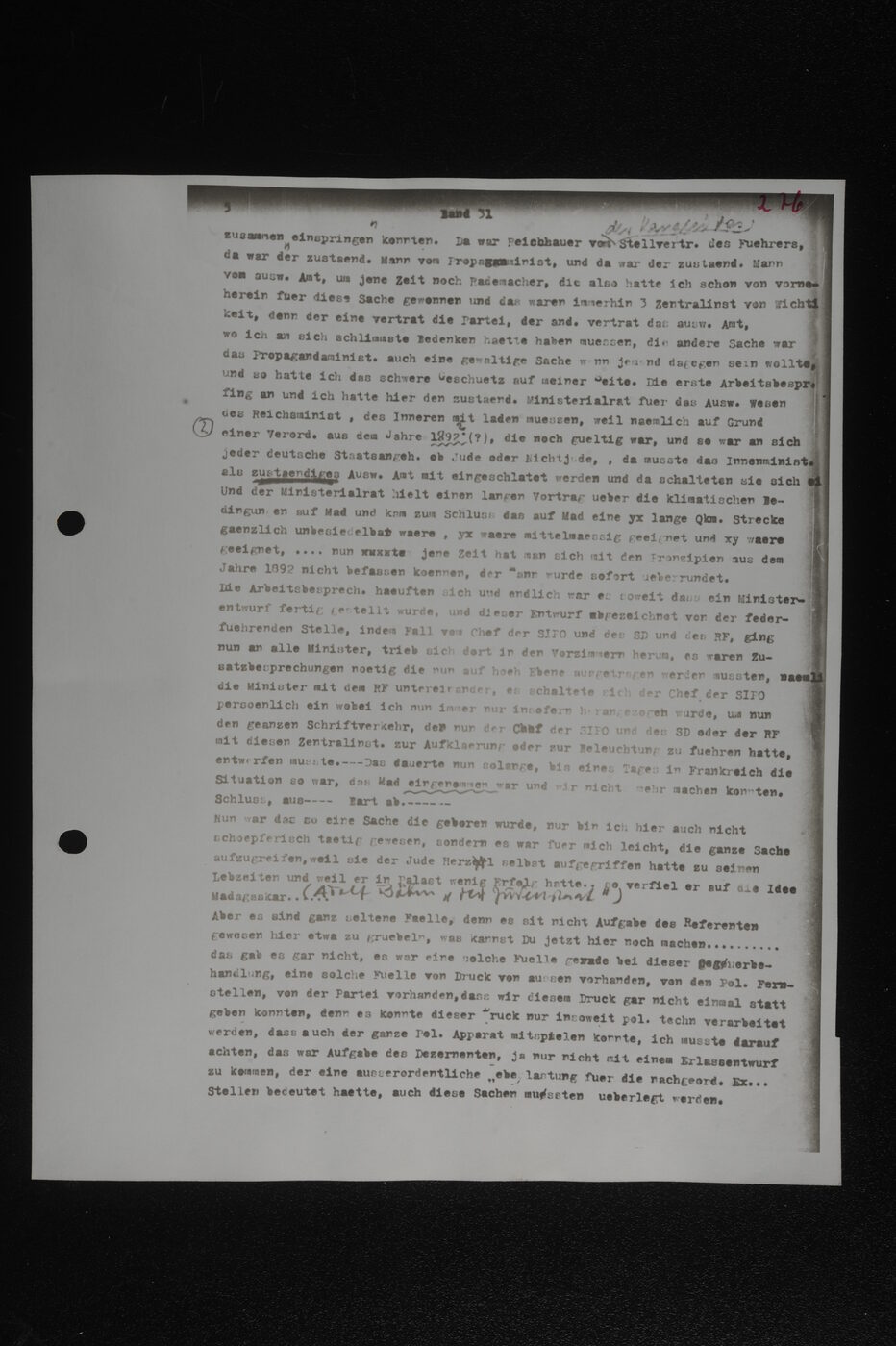 Scan 00128 of the Sassen transcript, O.65 file 86.