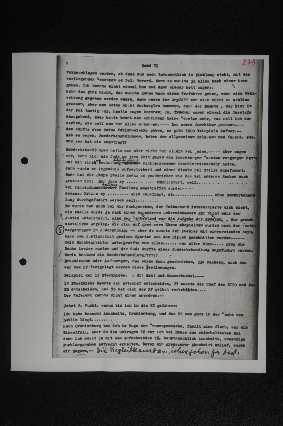 Scan 00131 of the Sassen transcript, O.65 file 86.