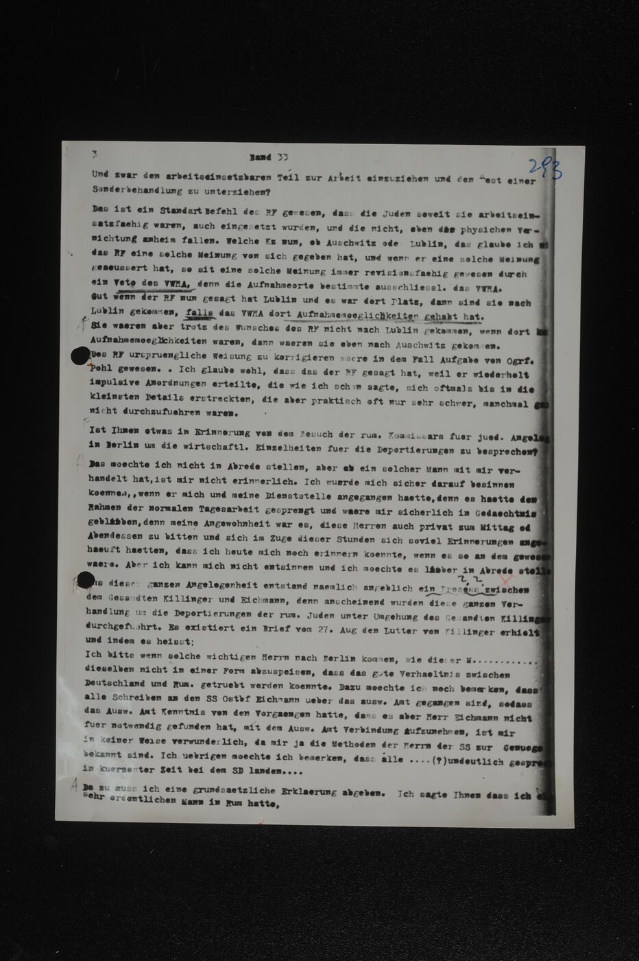 Scan 00145 of the Sassen transcript, O.65 file 86.