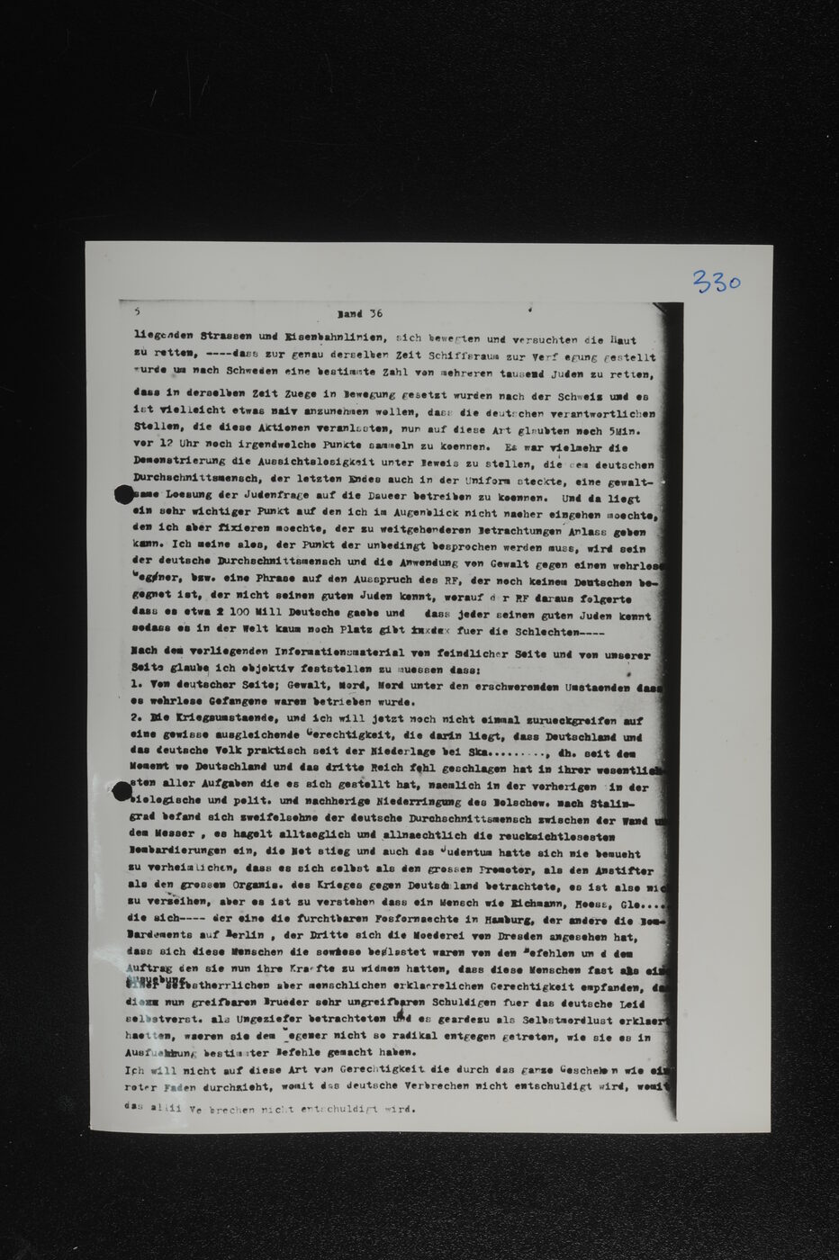Scan 00181 of the Sassen transcript, O.65 file 86.