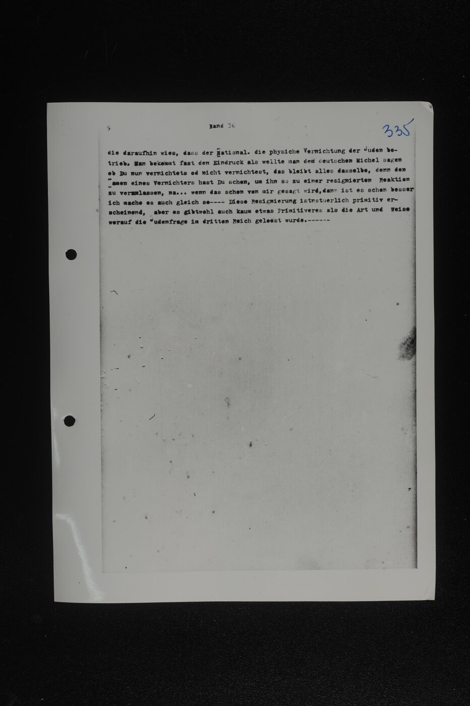 Scan 00185 of the Sassen transcript, O.65 file 86.