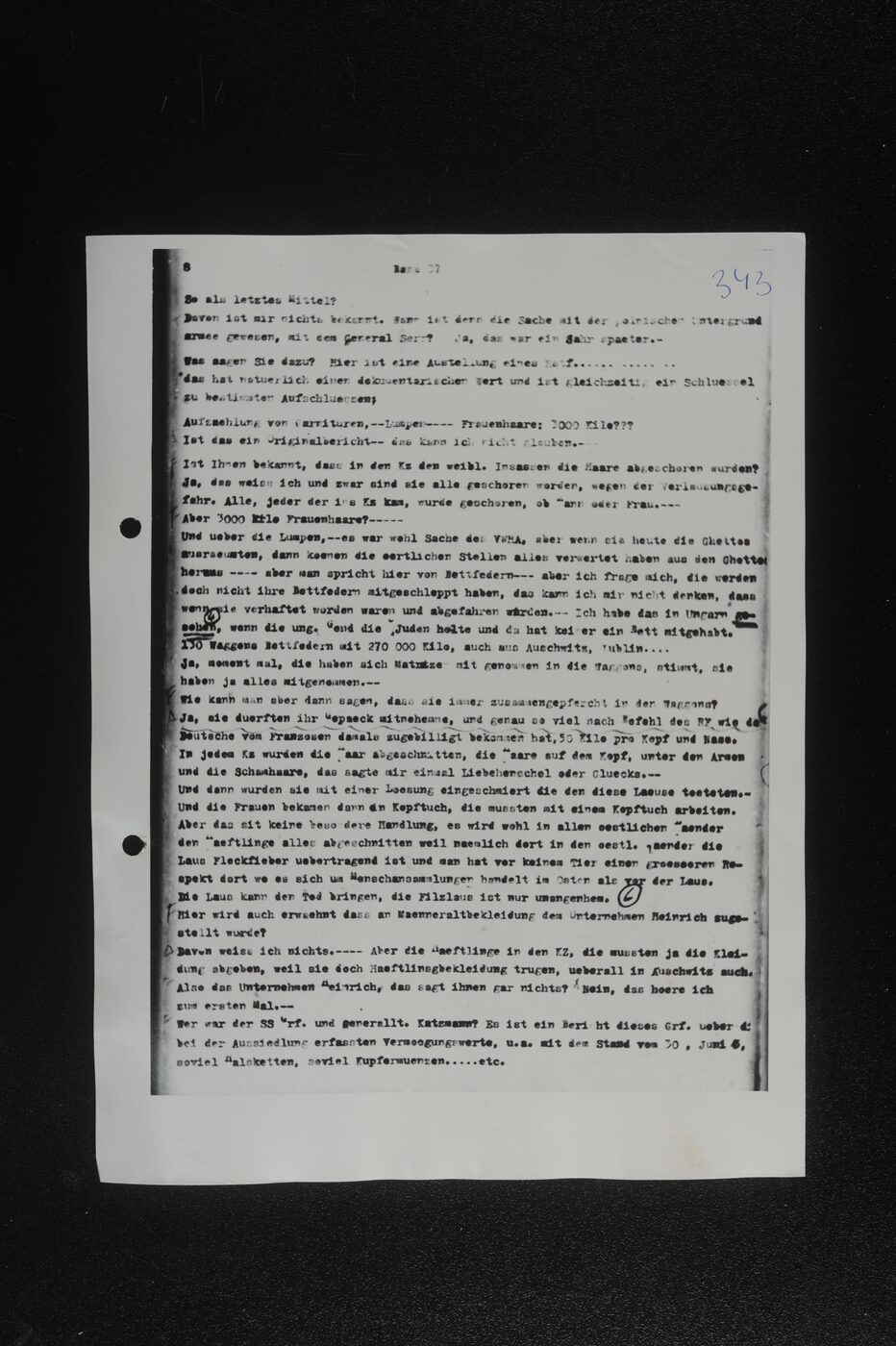Scan 00193 of the Sassen transcript, O.65 file 86.