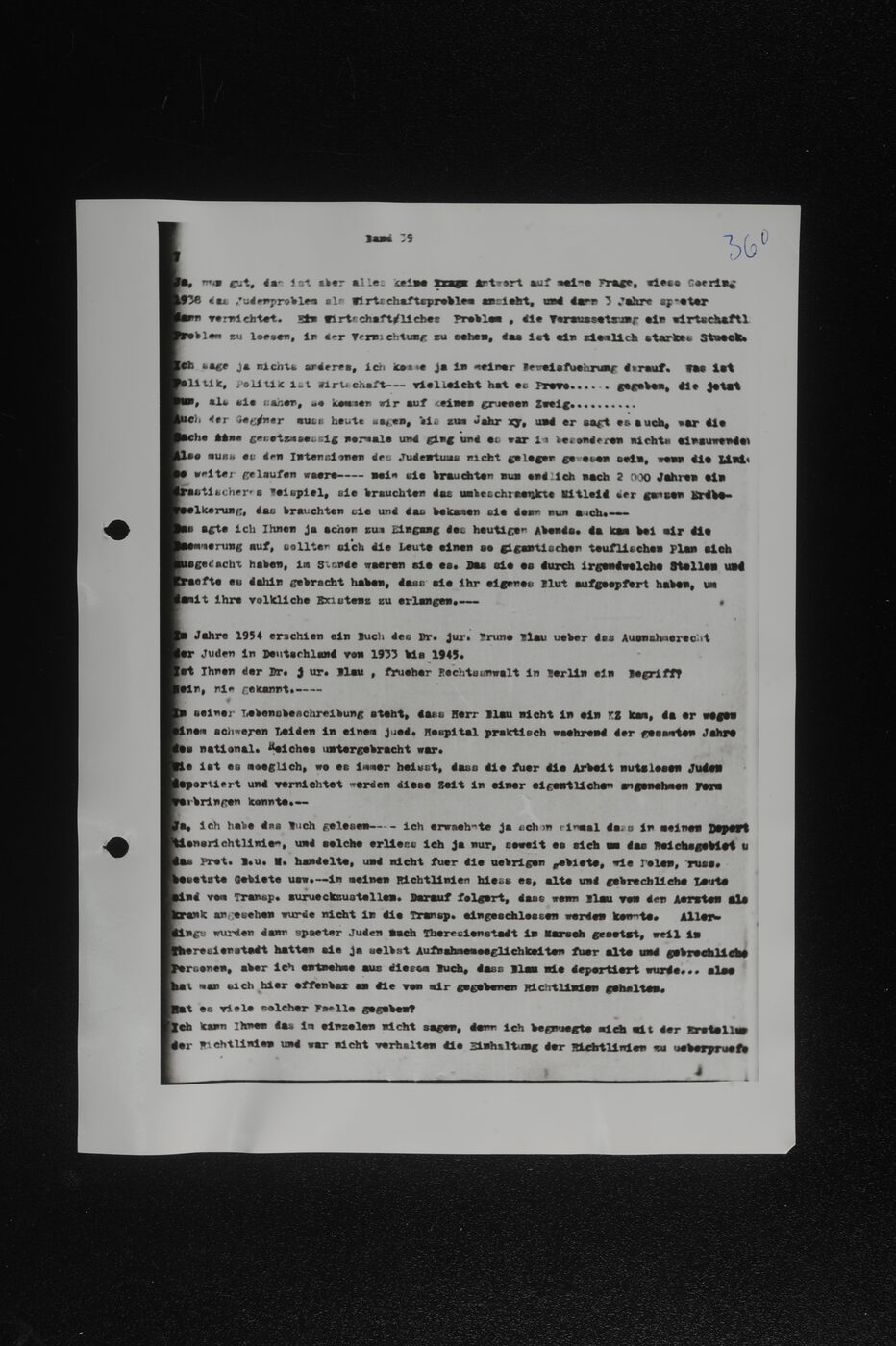 Scan 00210 of the Sassen transcript, O.65 file 86.