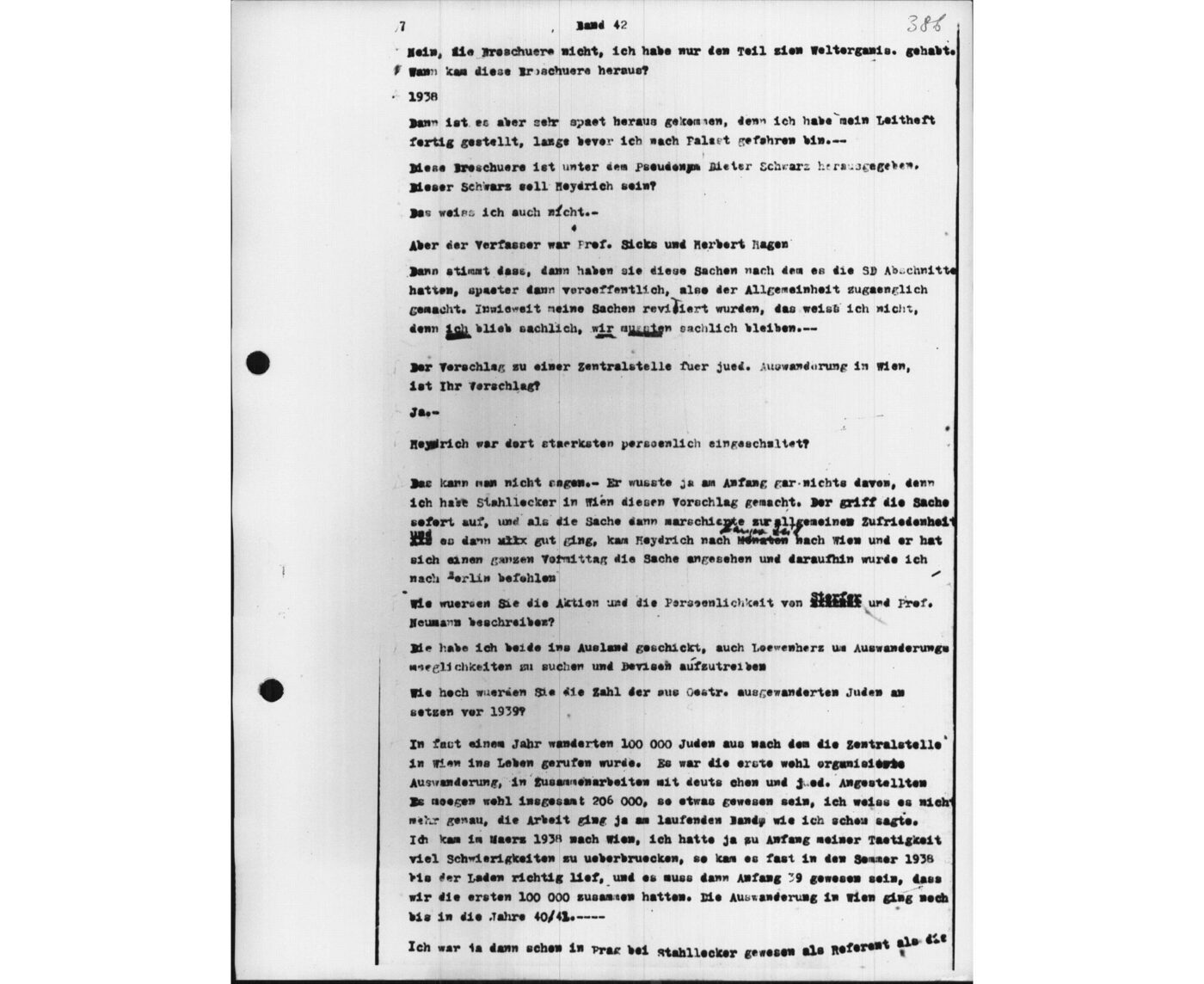 Scan 00026 of the Sassen transcript, O.65 file 87.