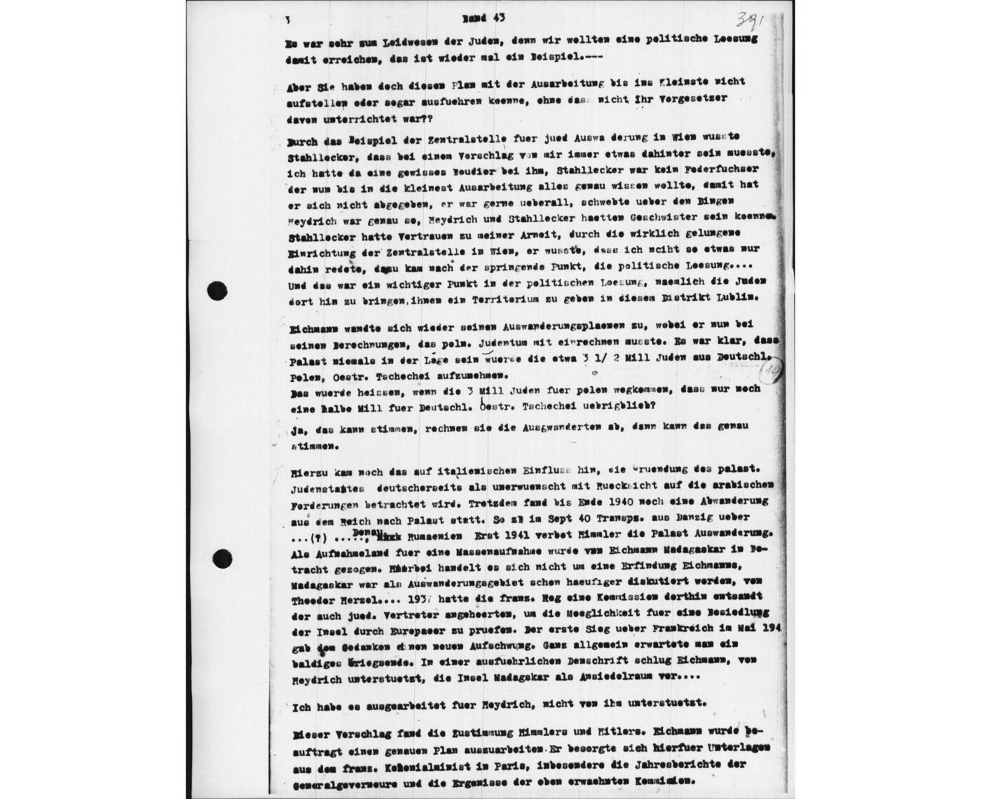 Scan 00031 of the Sassen transcript, O.65 file 87.