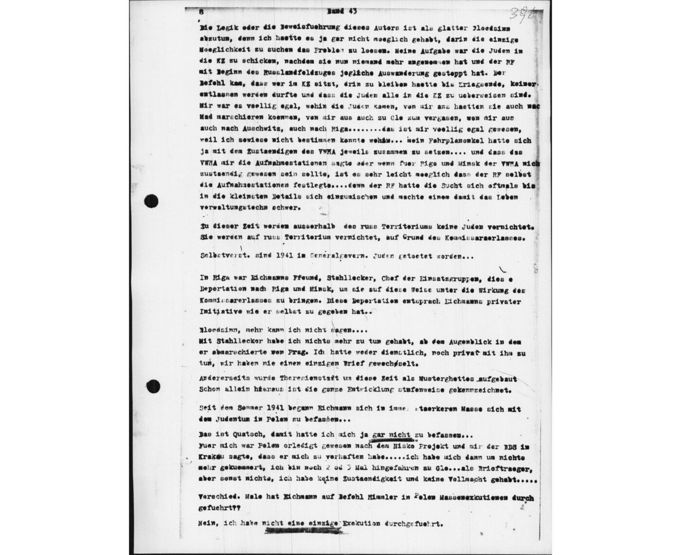 Scan 00036 of the Sassen transcript, O.65 file 87.