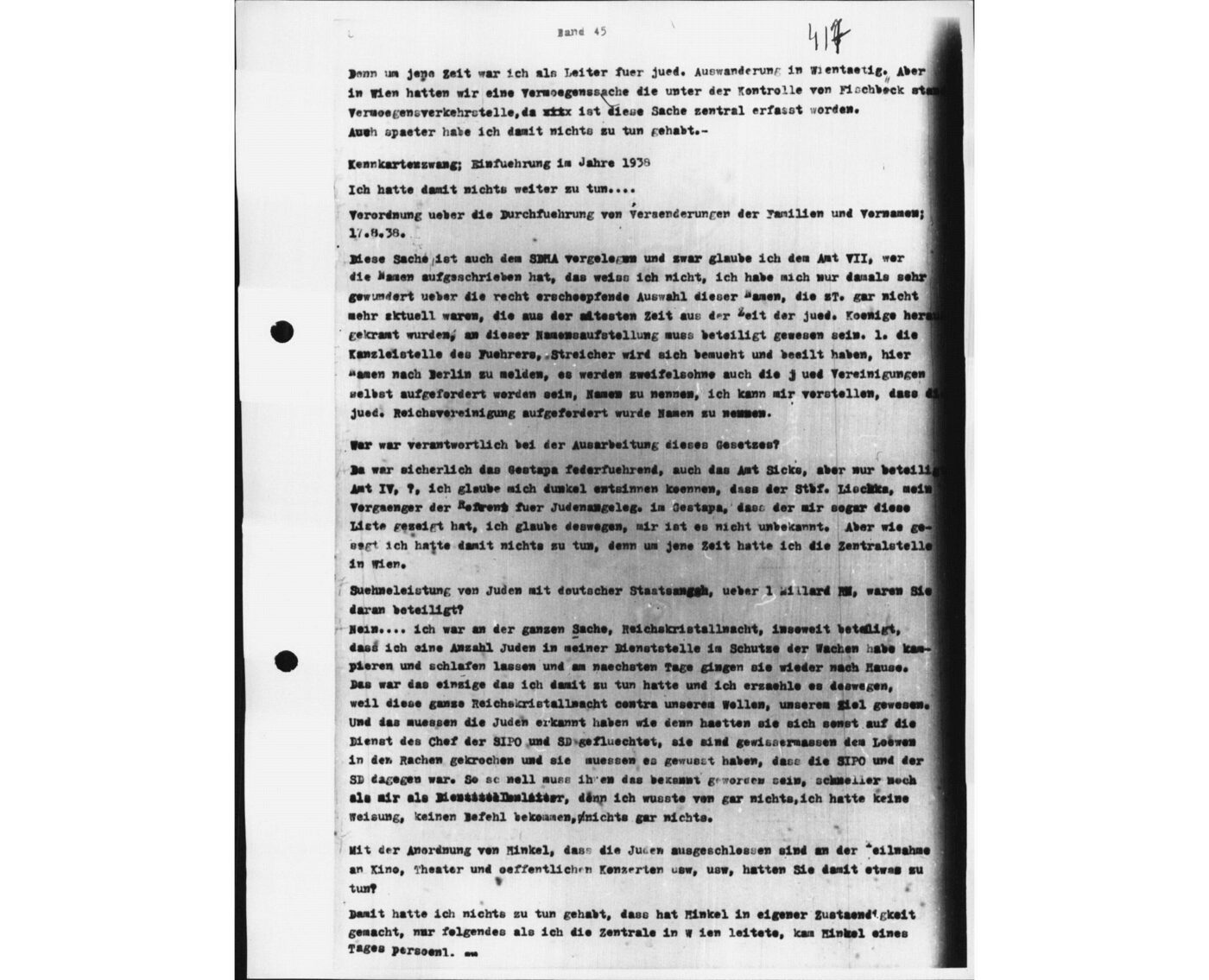 Scan 00057 of the Sassen transcript, O.65 file 87.