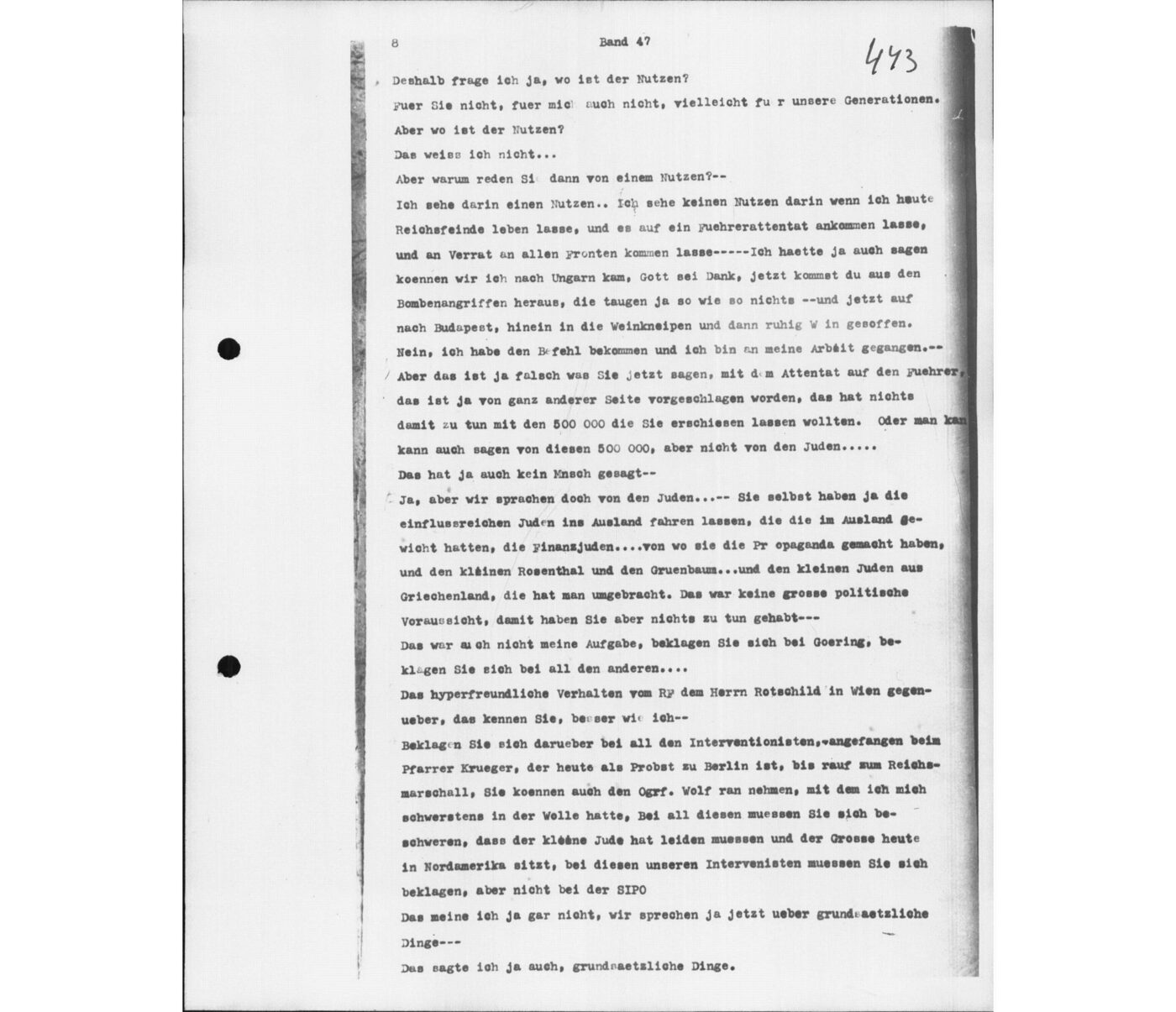 Scan 00084 of the Sassen transcript, O.65 file 87.