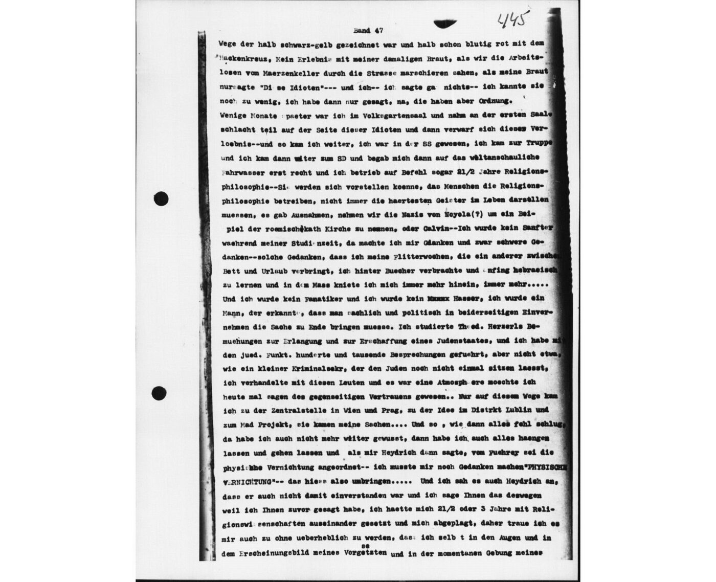 Scan 00086 of the Sassen transcript, O.65 file 87.