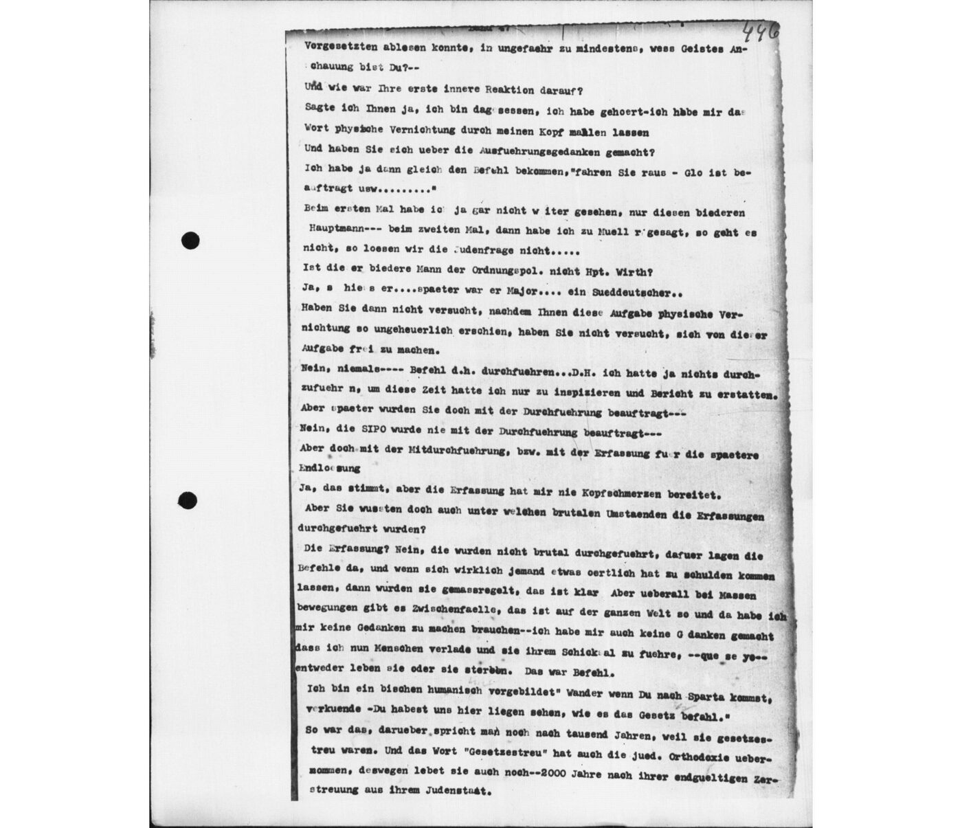 Scan 00087 of the Sassen transcript, O.65 file 87.