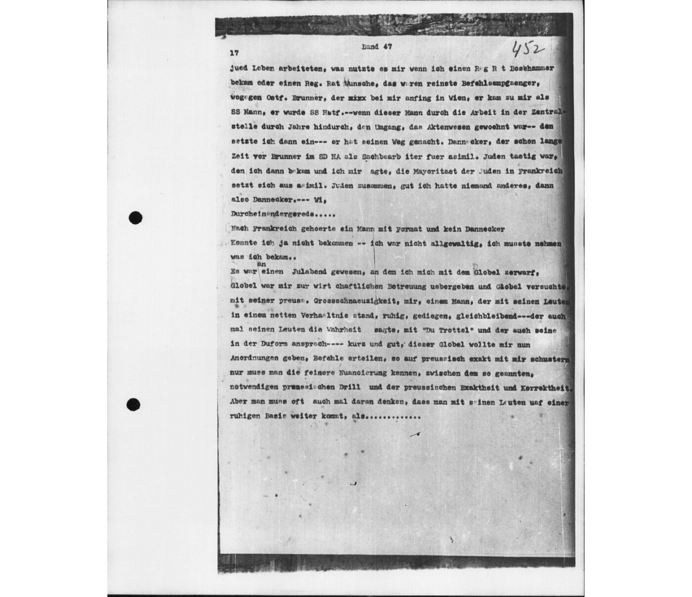 Scan 00093 of the Sassen transcript, O.65 file 87.