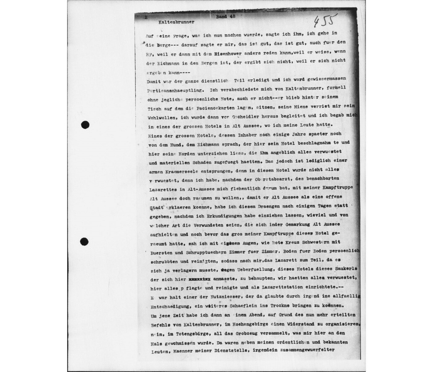 Scan 00096 of the Sassen transcript, O.65 file 87.