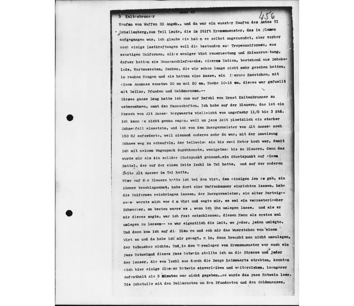 Scan 00097 of the Sassen transcript, O.65 file 87.