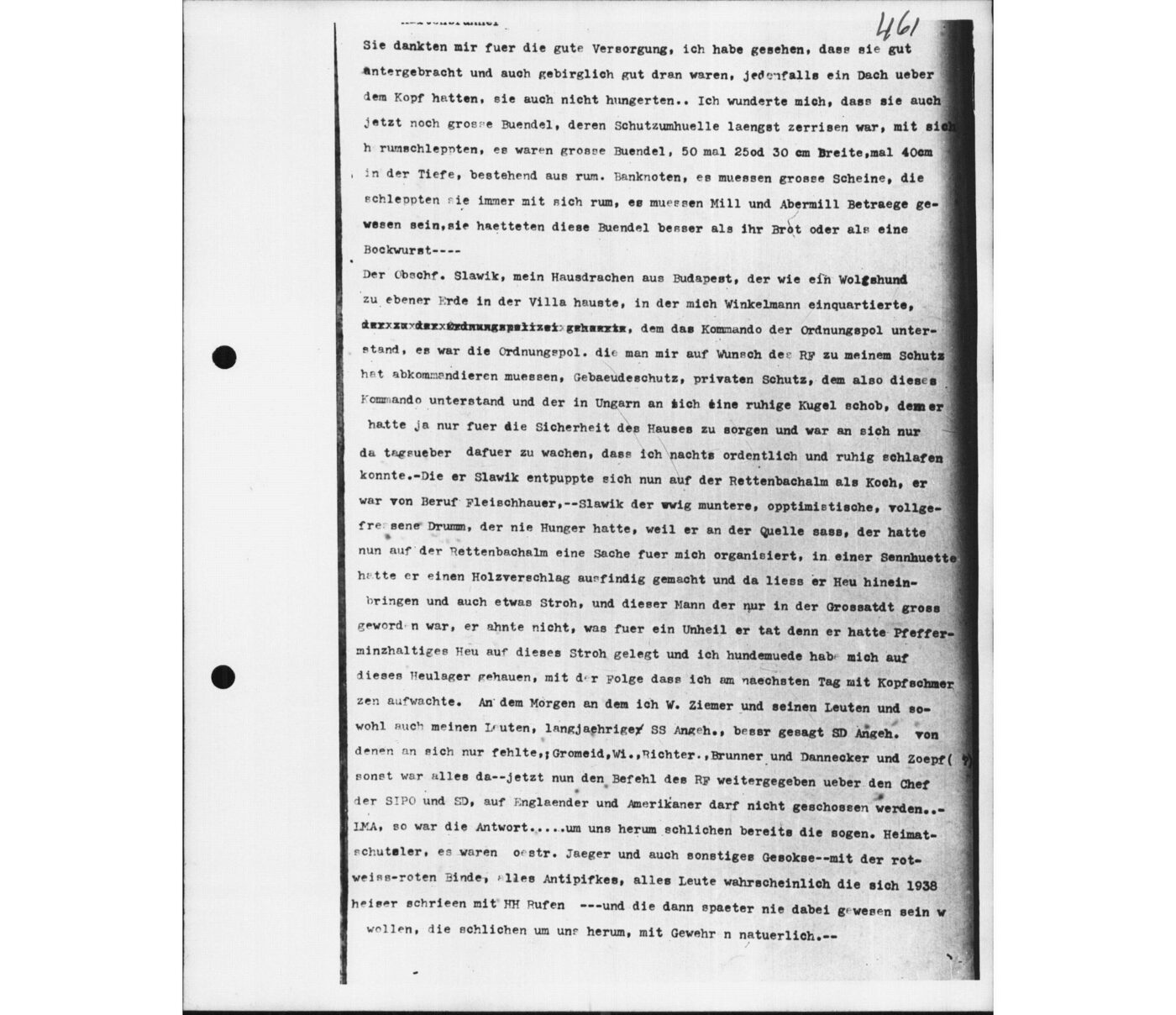 Scan 00102 of the Sassen transcript, O.65 file 87.