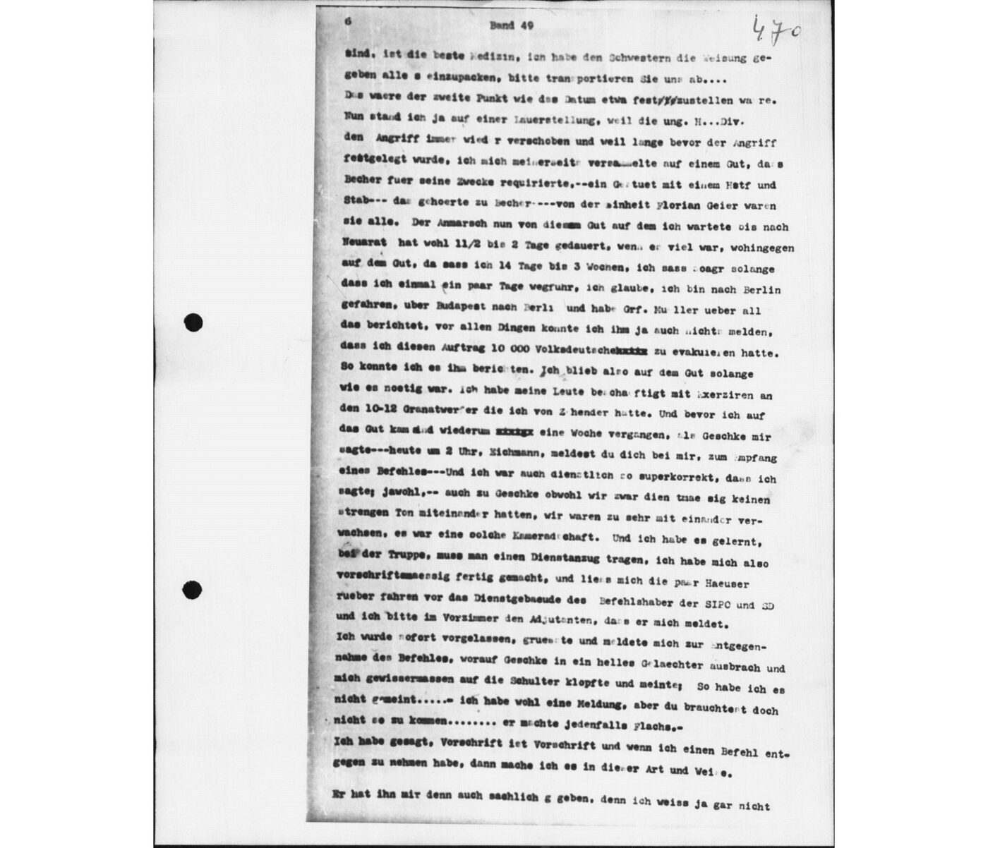 Scan 00111 of the Sassen transcript, O.65 file 87.