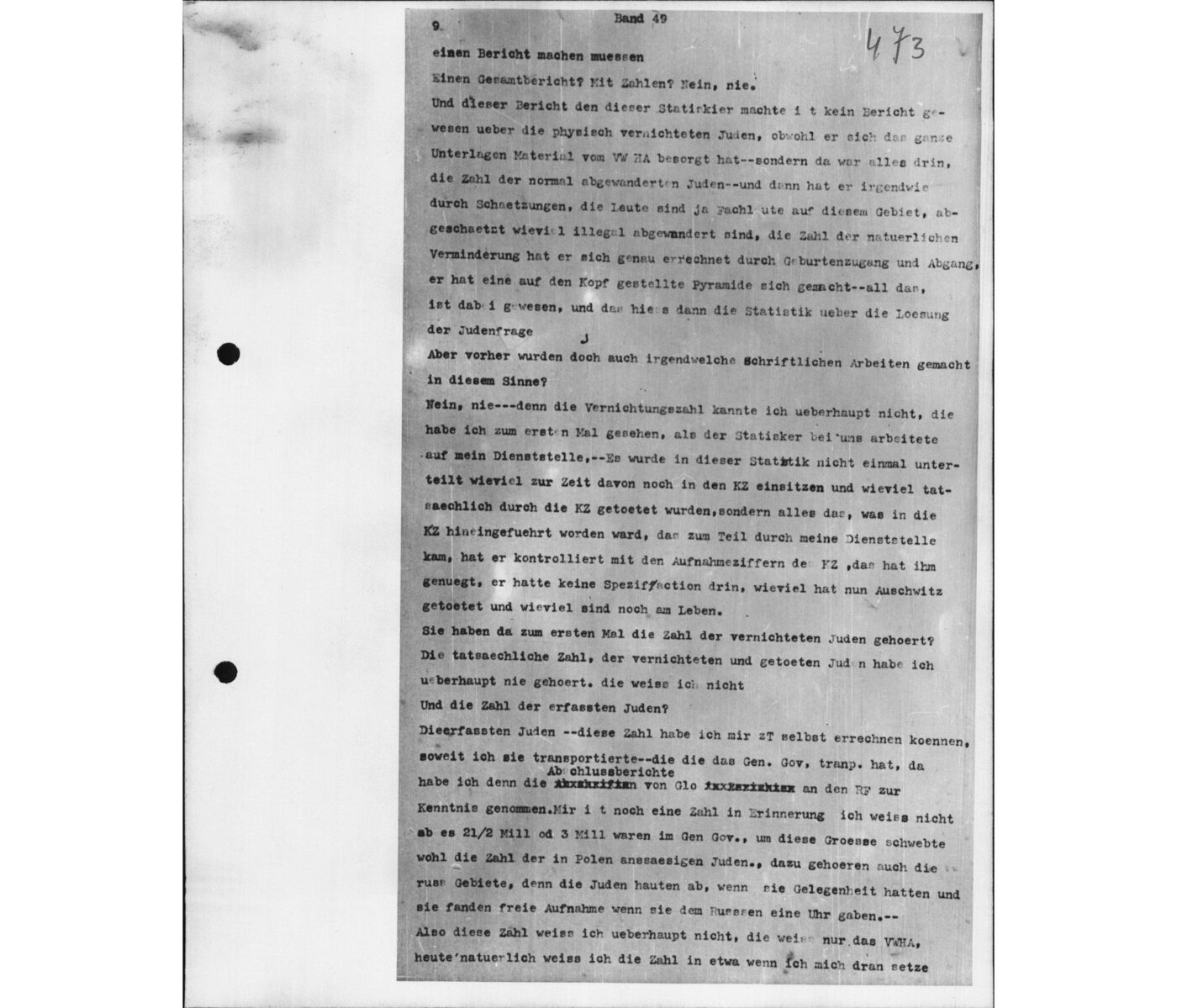 Scan 00114 of the Sassen transcript, O.65 file 87.