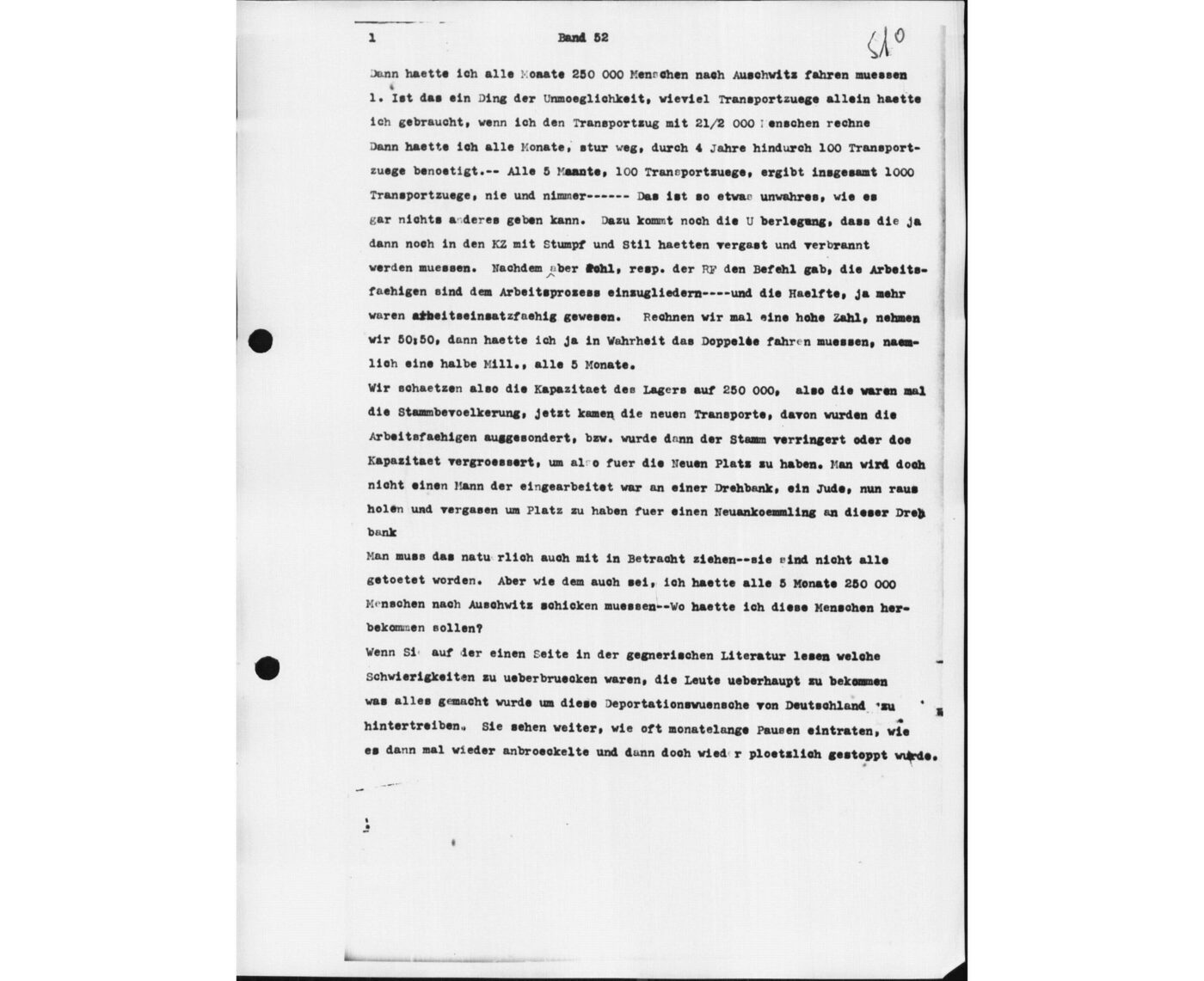 Scan 00150 of the Sassen transcript, O.65 file 87.