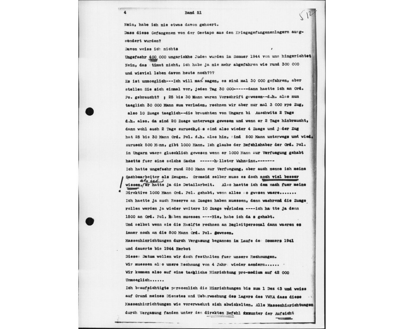 Scan 00152 of the Sassen transcript, O.65 file 87.