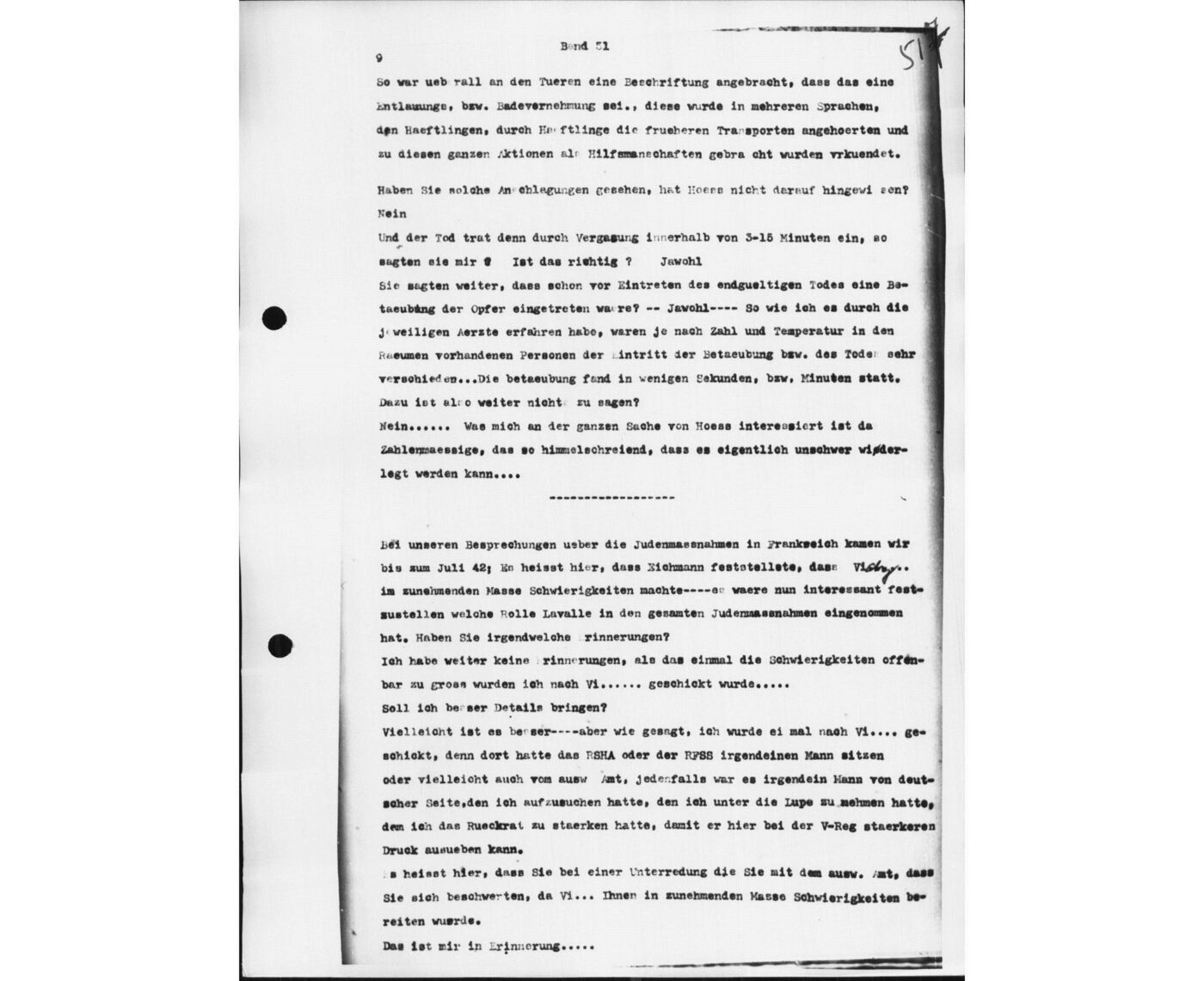 Scan 00157 of the Sassen transcript, O.65 file 87.