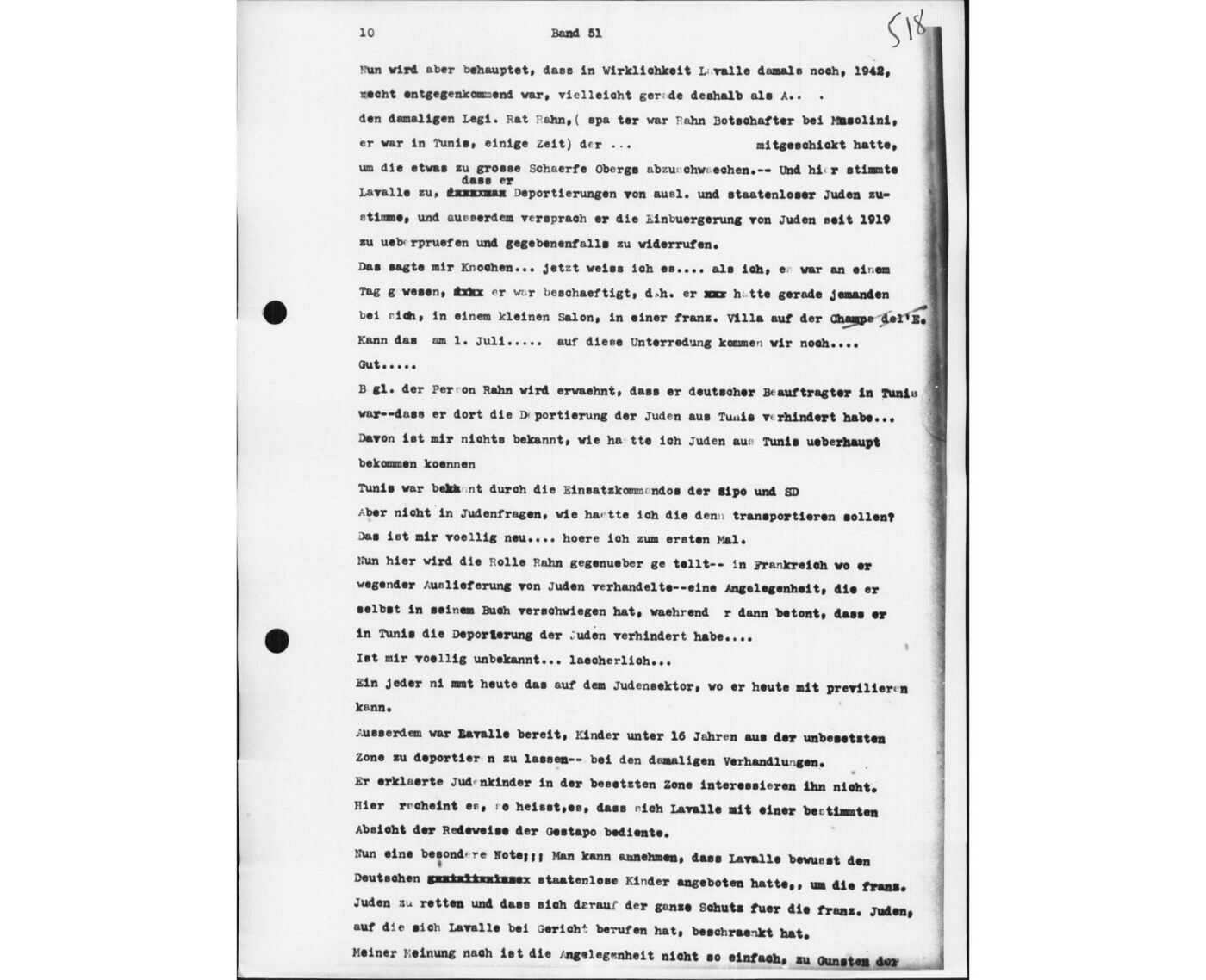 Scan 00158 of the Sassen transcript, O.65 file 87.