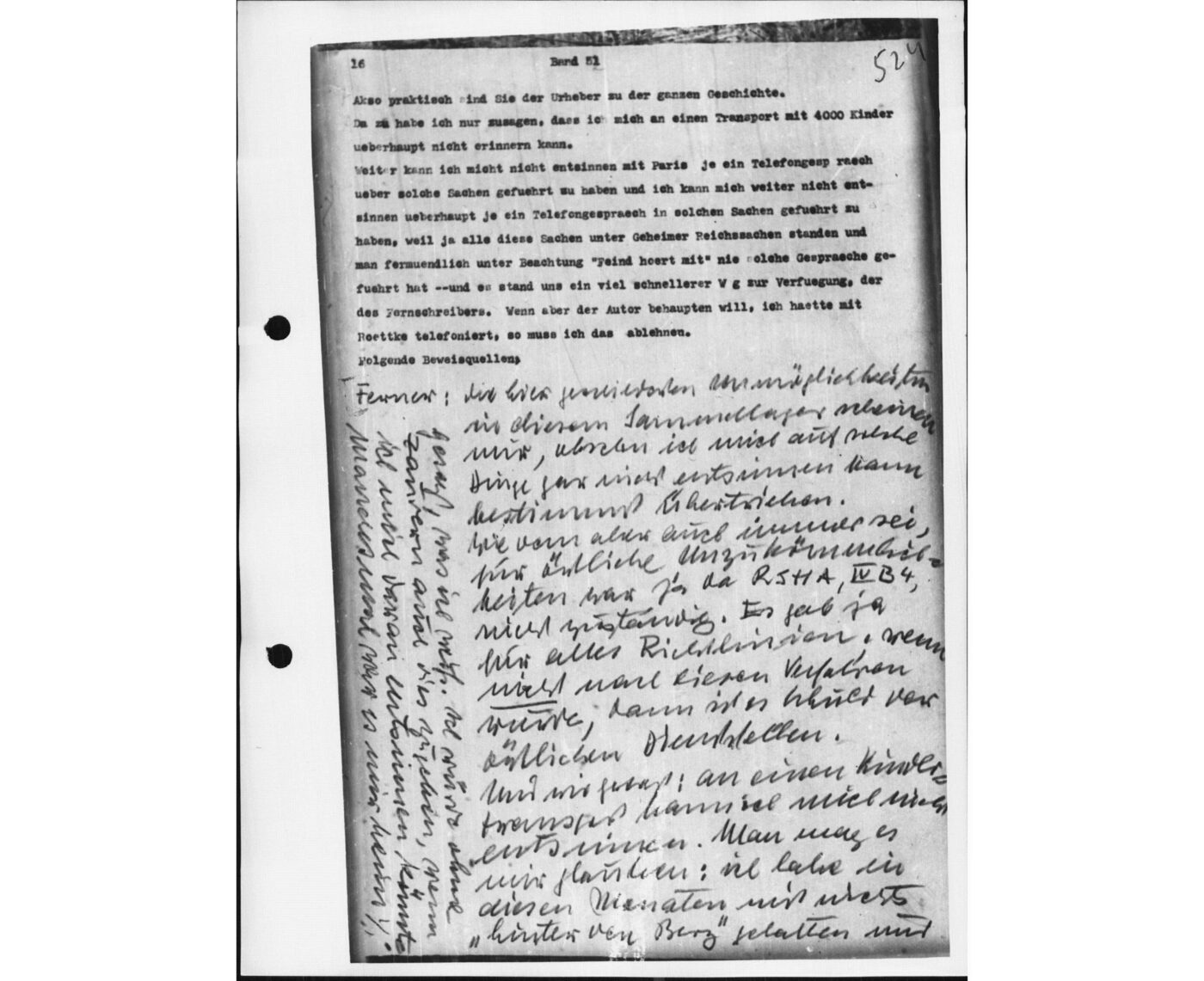 Scan 00164 of the Sassen transcript, O.65 file 87.